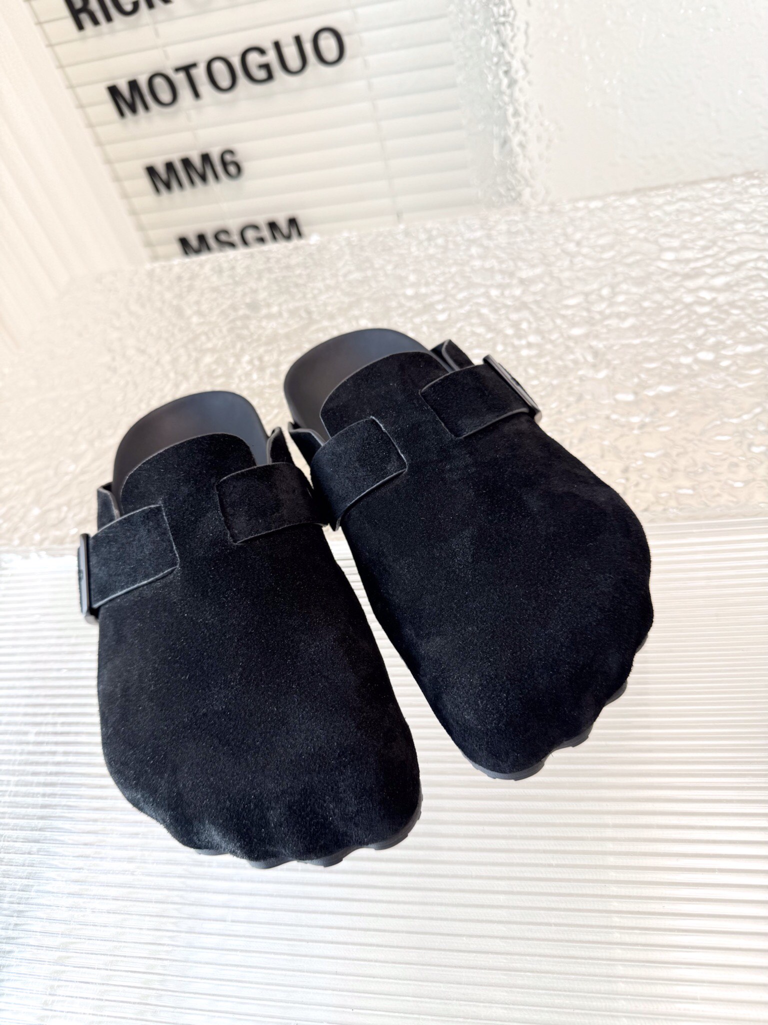 Balenciaga Male Basic Shoes Black M-l-s