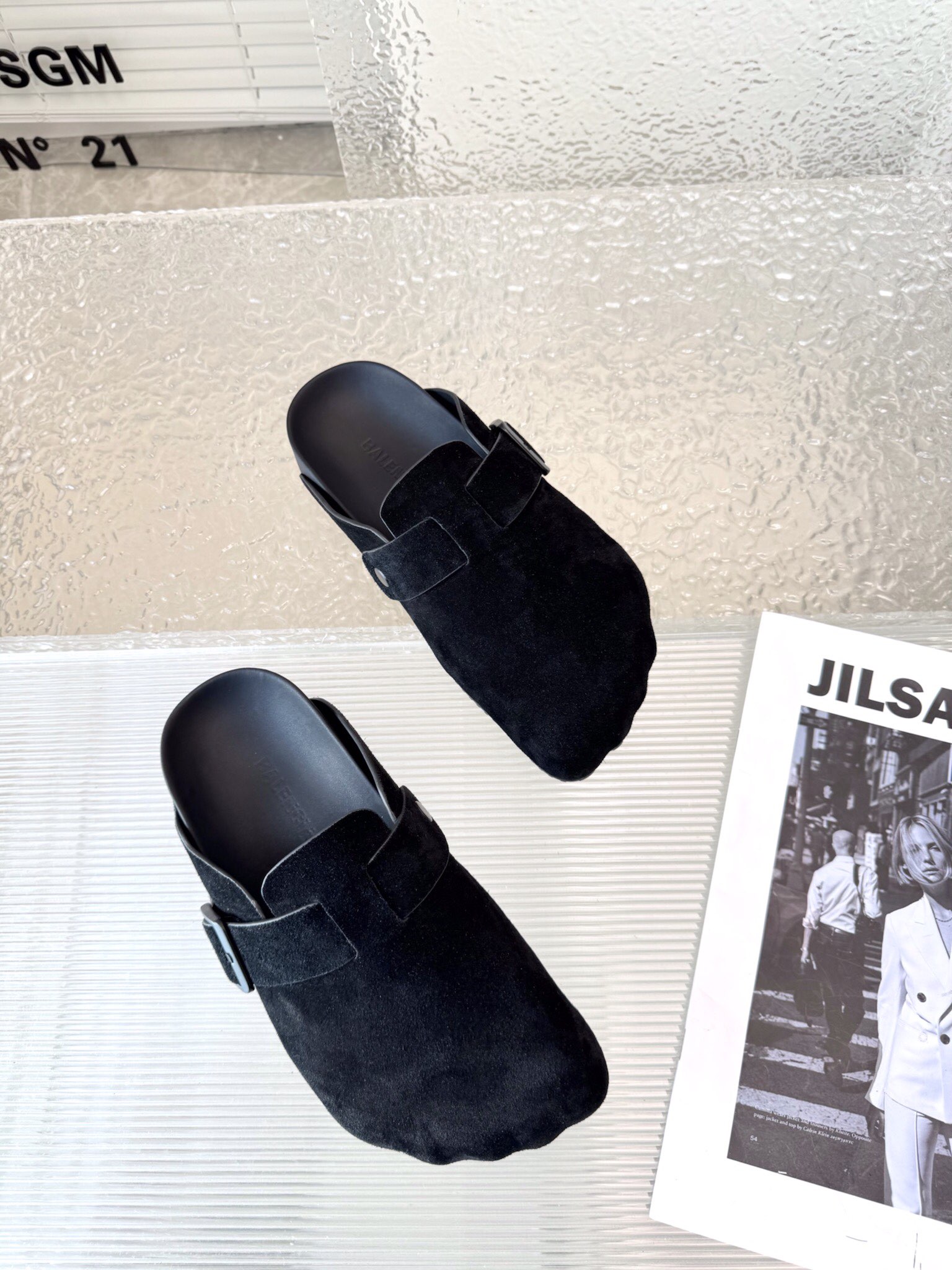 Balenciaga Male Basic Shoes Black M-l-s