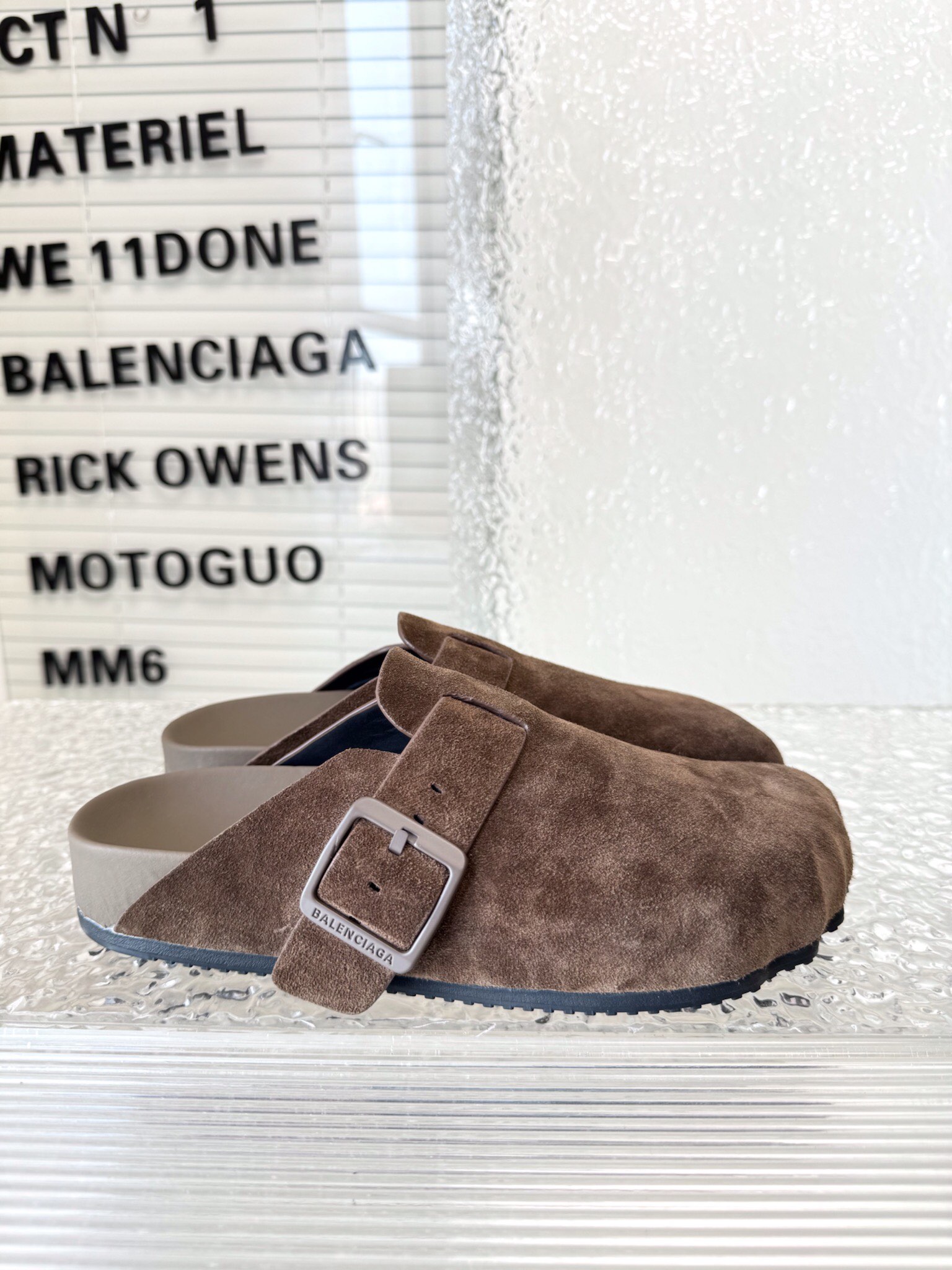 Balenciaga Male Basic Shoes Black M-l-s