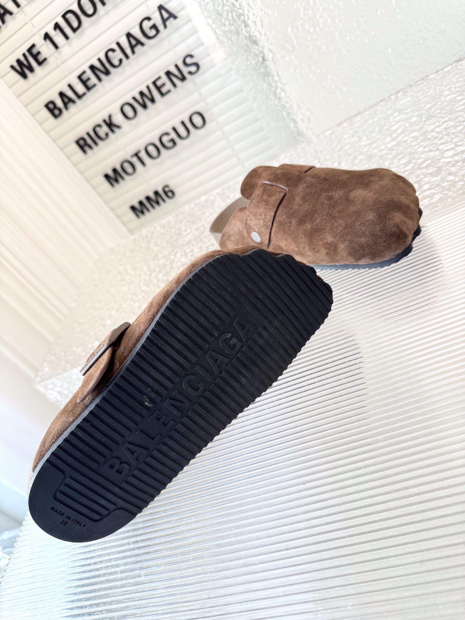 Balenciaga Male Basic Shoes Black M-l-s