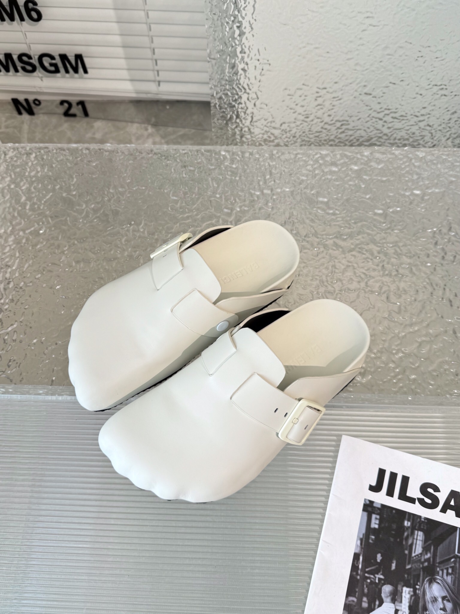 Balenciaga Male Basic Shoes Black M-l-s