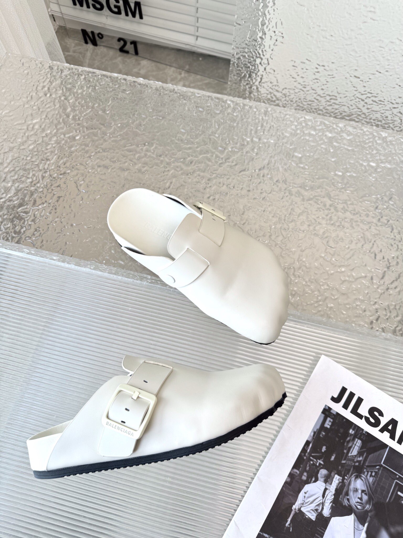 Balenciaga Male Basic Shoes Black M-l-s