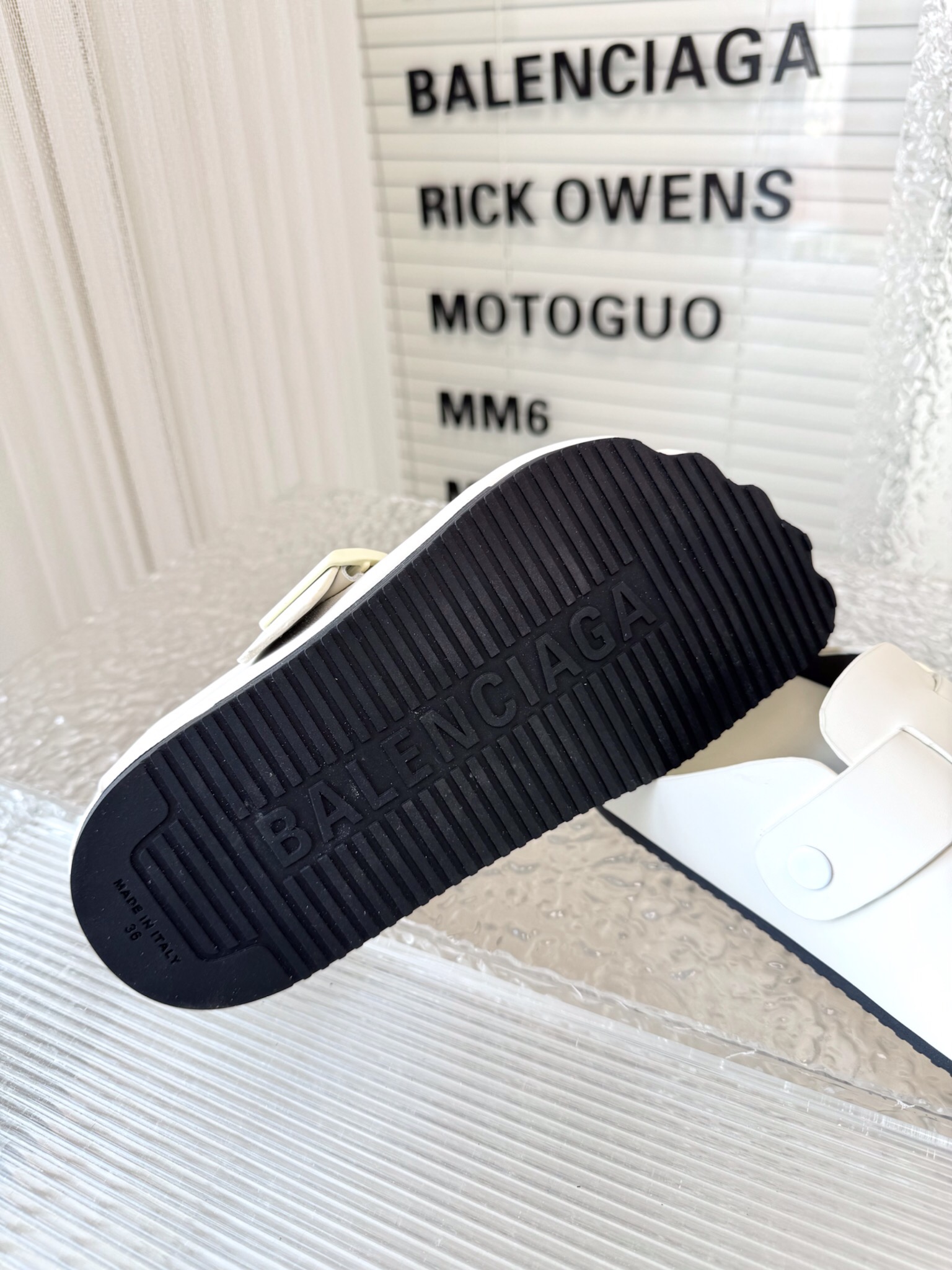 Balenciaga Male Basic Shoes Black M-l-s