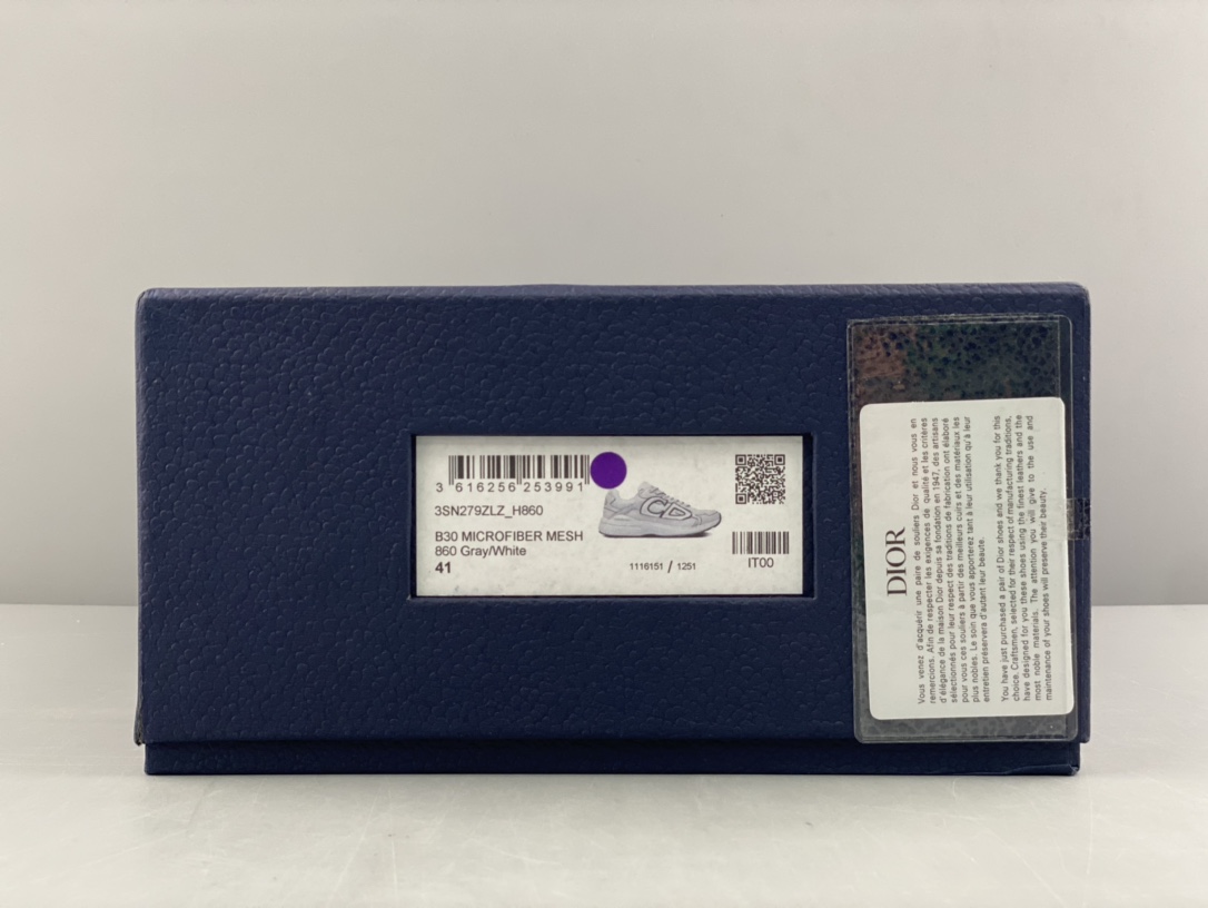 Dior Male Sneakers Black S