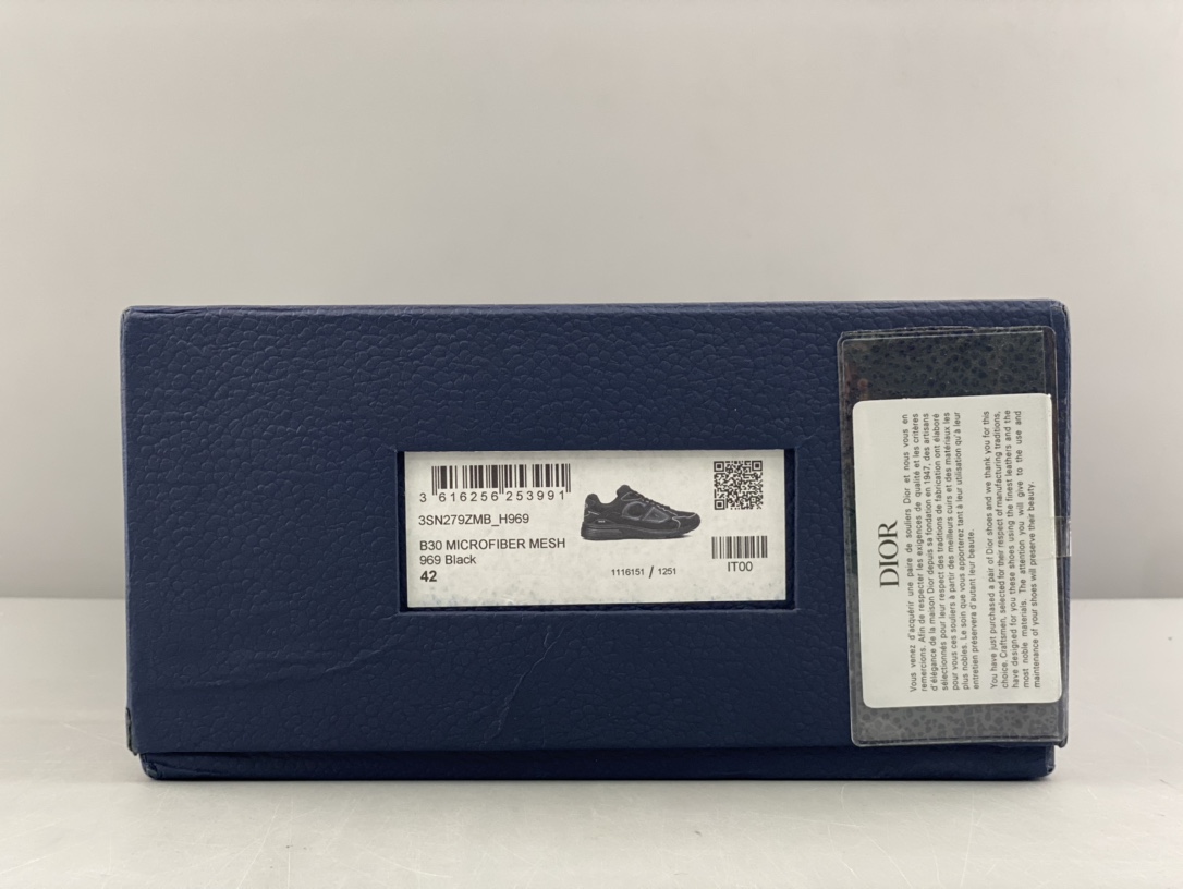 Dior Male Sneakers Black S