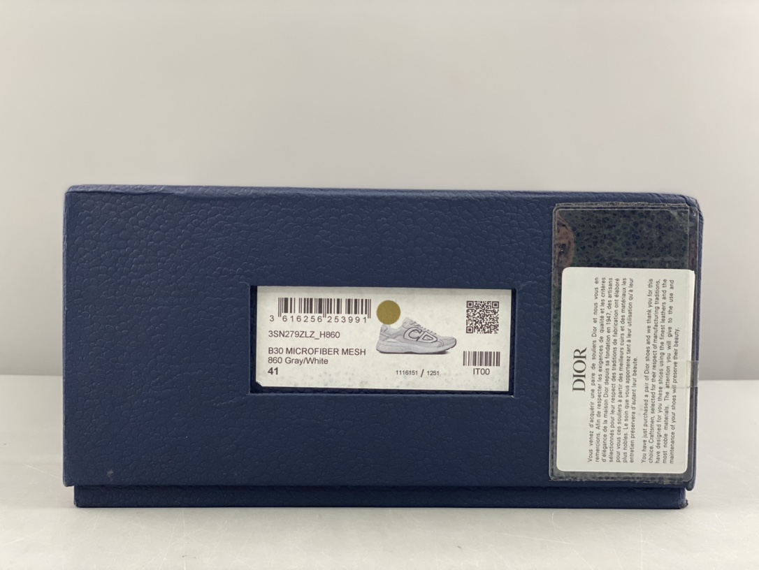 Dior Male Sneakers Black S