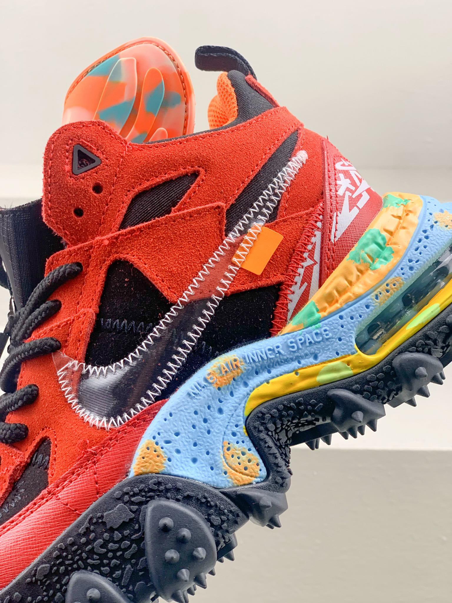 Balenciaga Nike Basic Shoes Red M-l-s