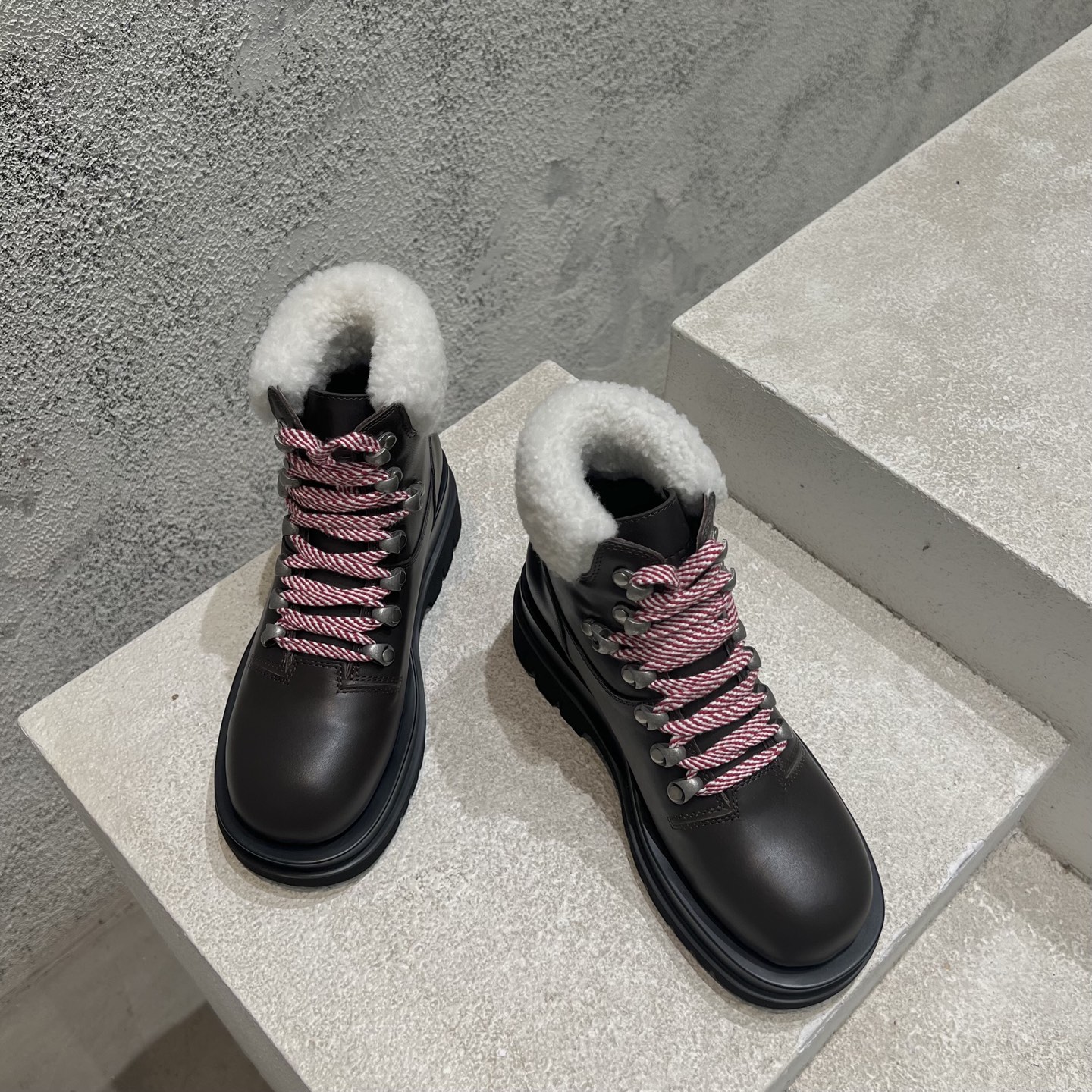 Bottega Veneta Dr. Martens Boots Cow Leather M-s