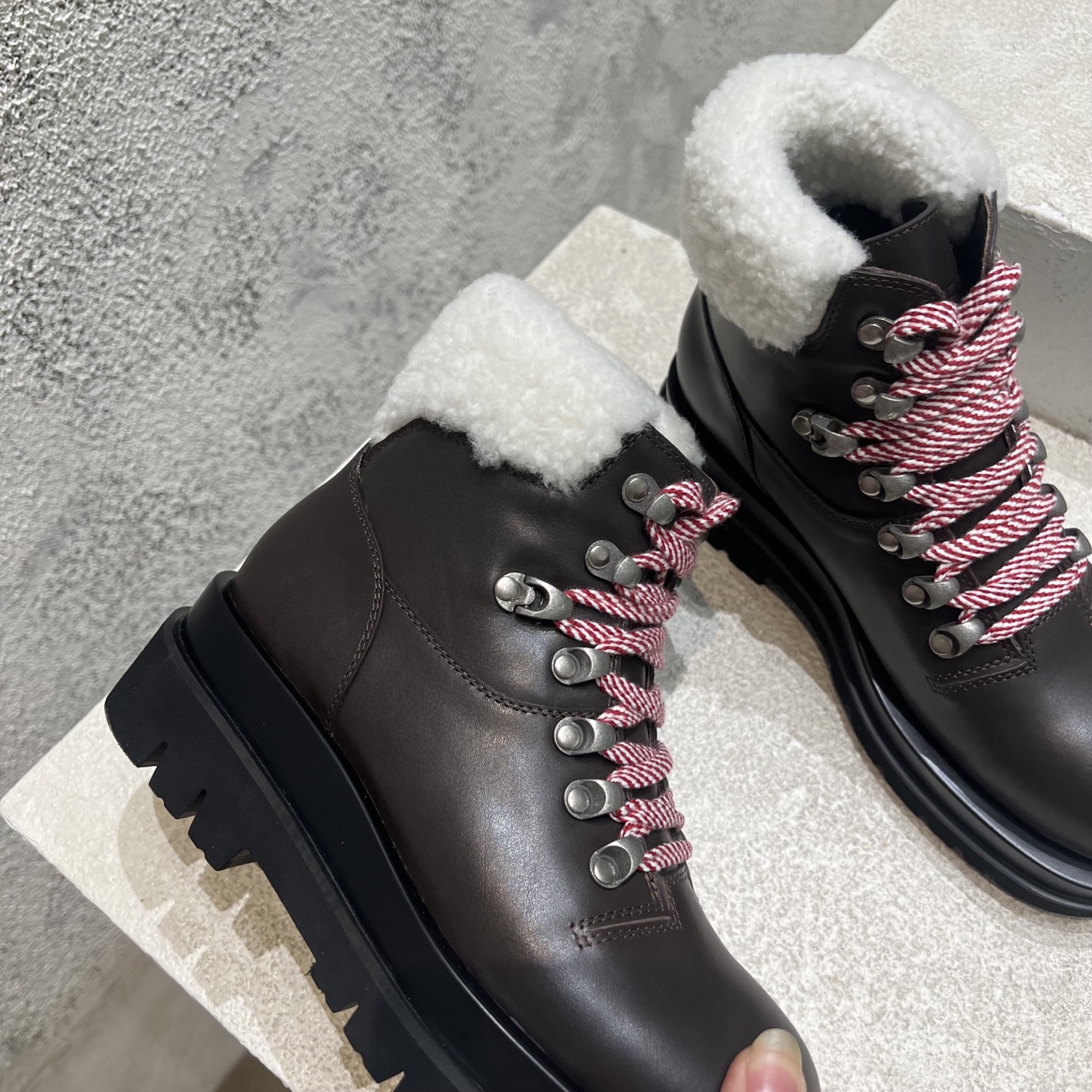 Bottega Veneta Dr. Martens Boots Cow Leather M-s