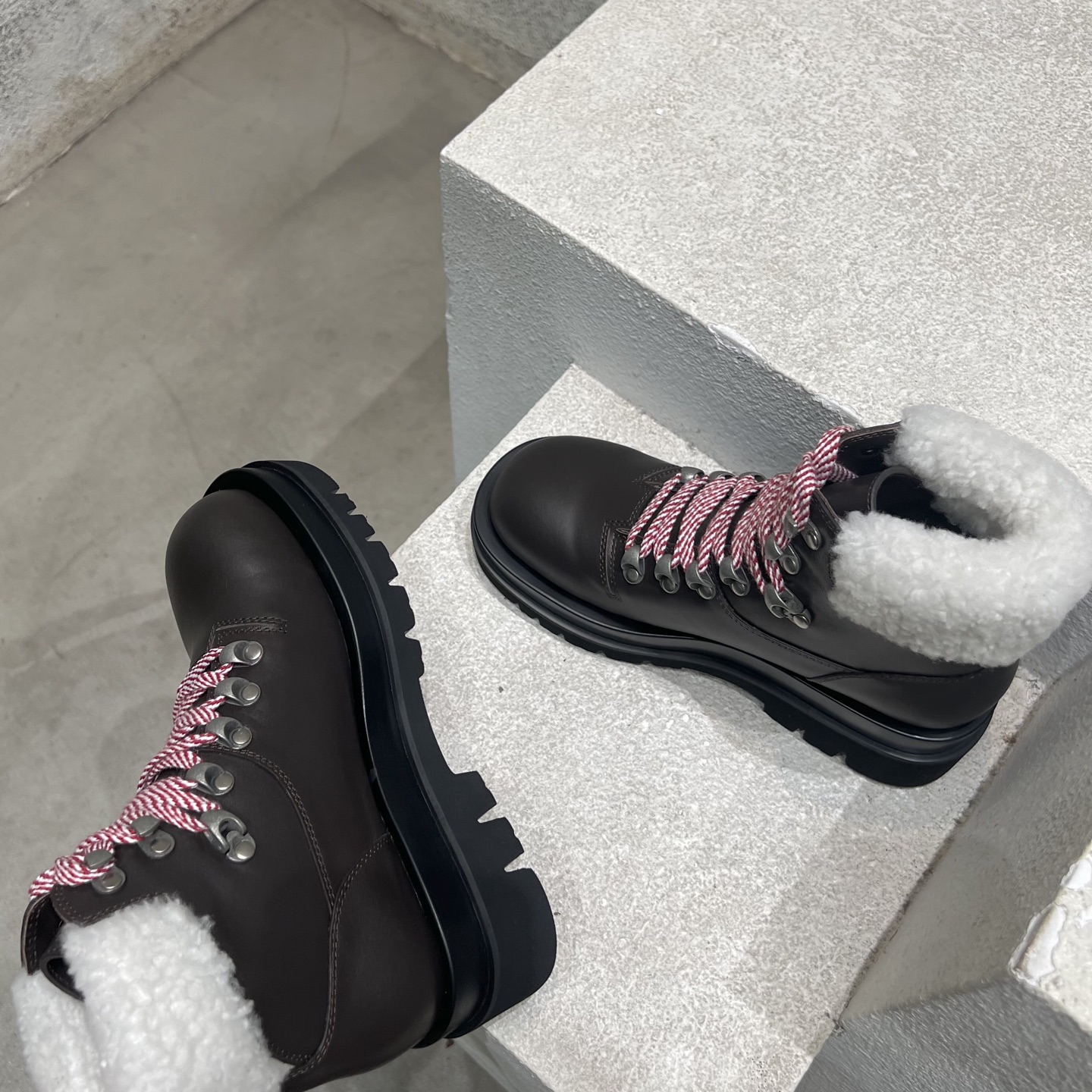 Bottega Veneta Dr. Martens Boots Cow Leather M-s