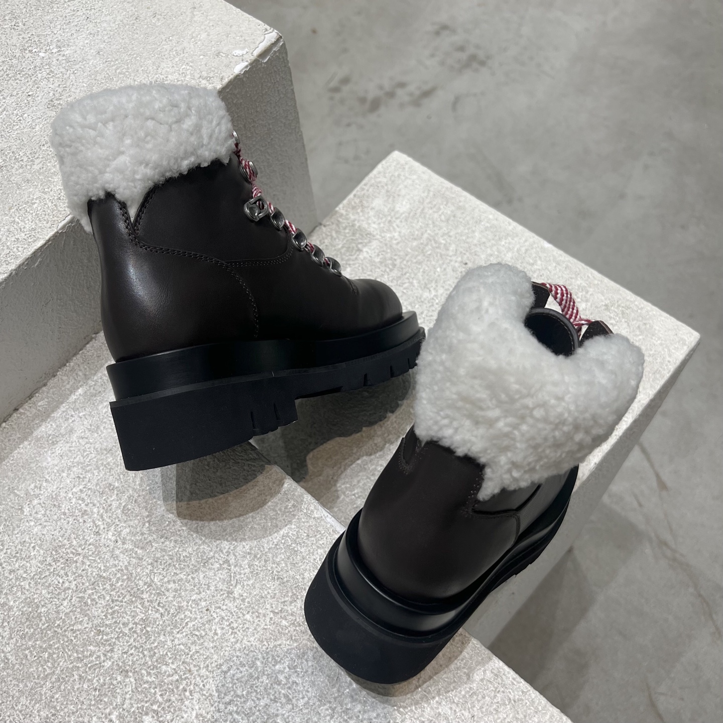 Bottega Veneta Dr. Martens Boots Cow Leather M-s