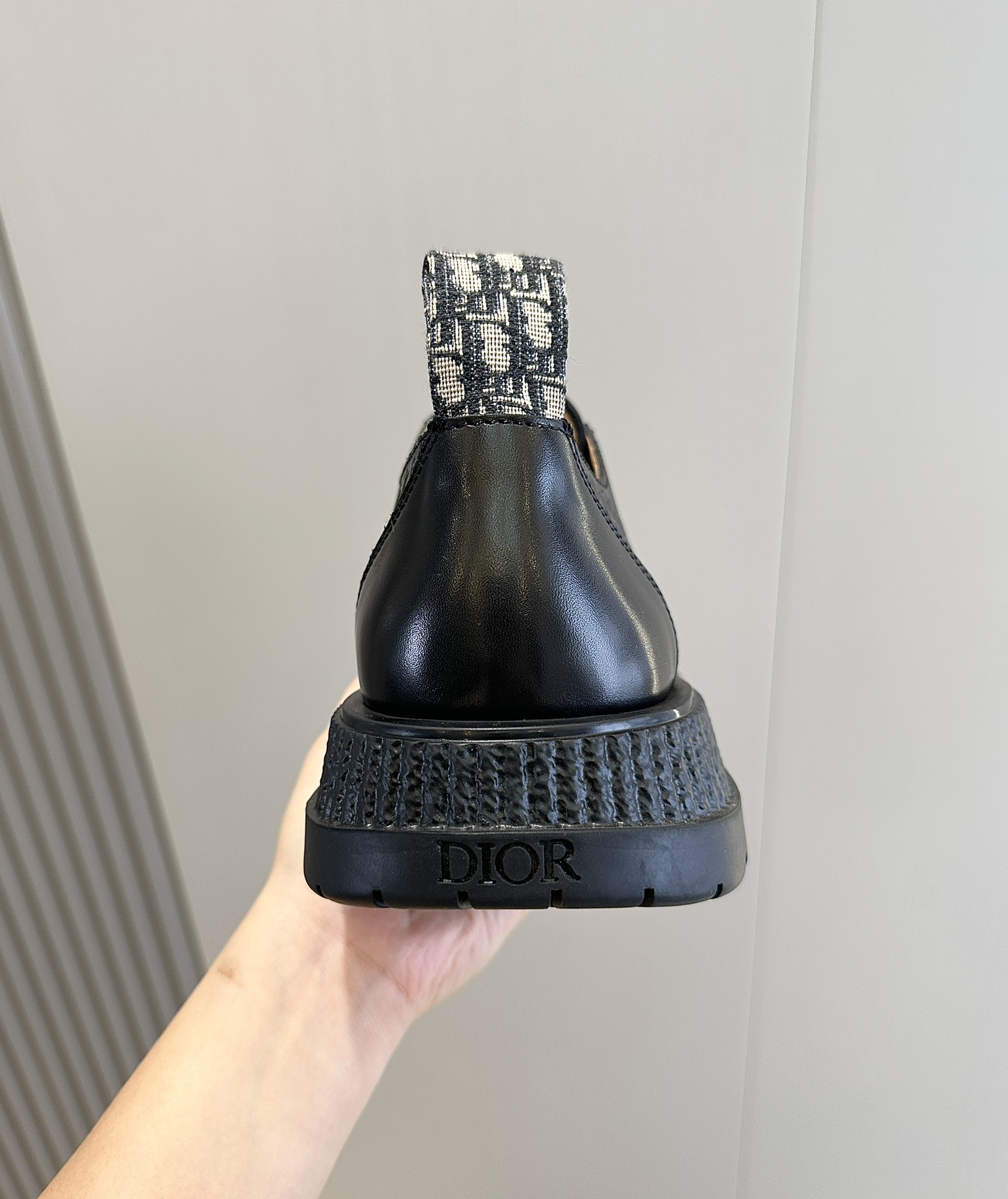 Dior Male Leather Shoes Cow Leather Brown L-s