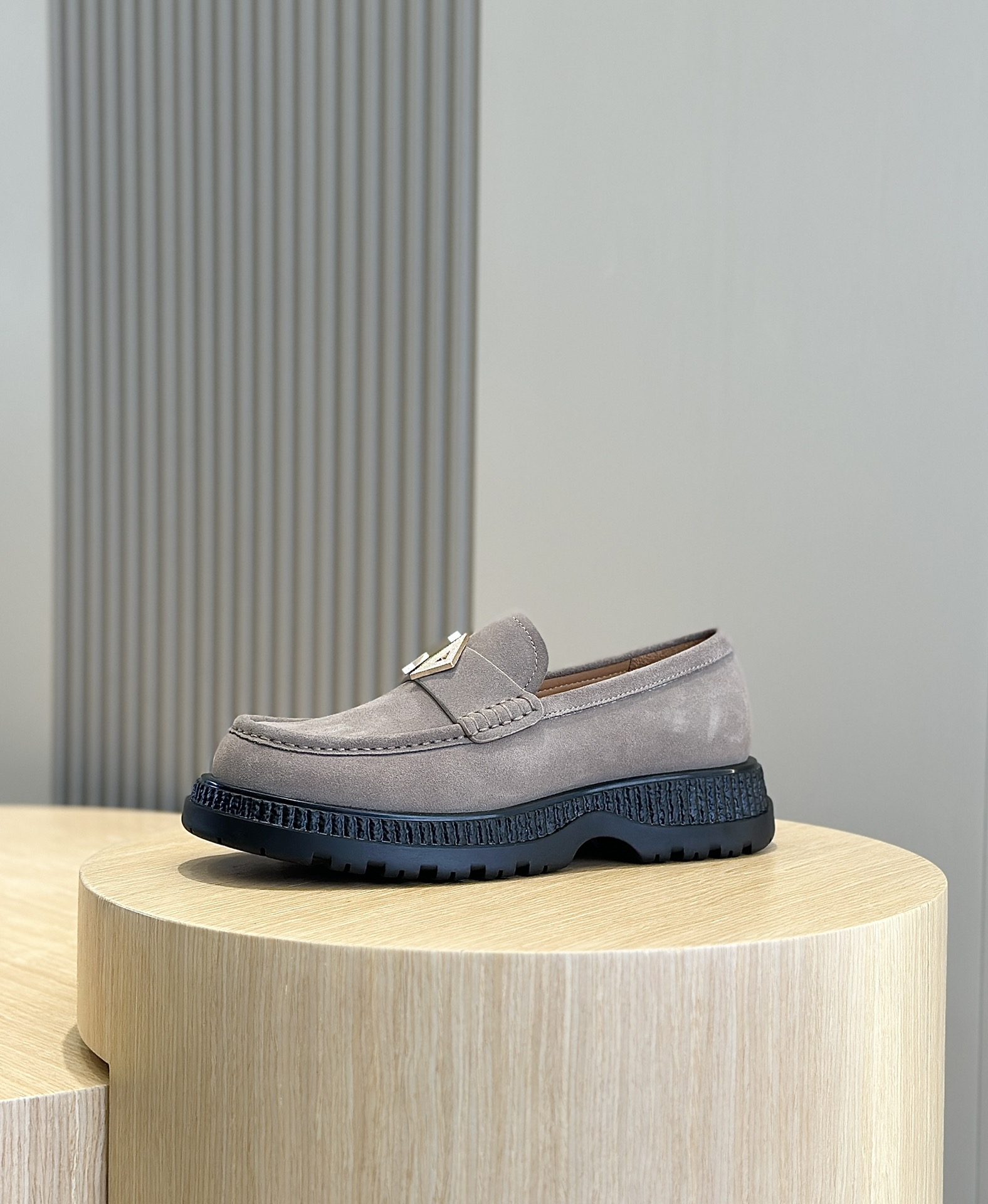 Loafers Cow Leather Black L-s