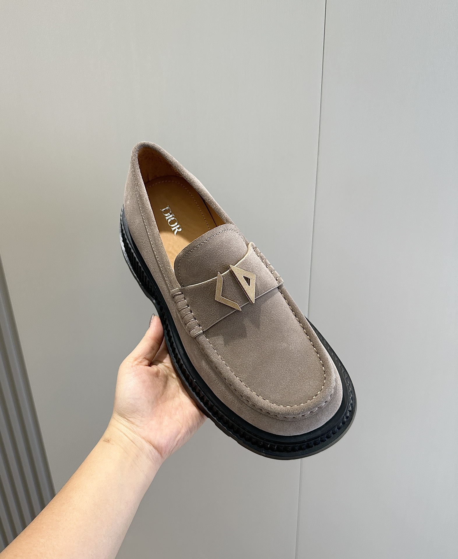 Loafers Cow Leather Black L-s