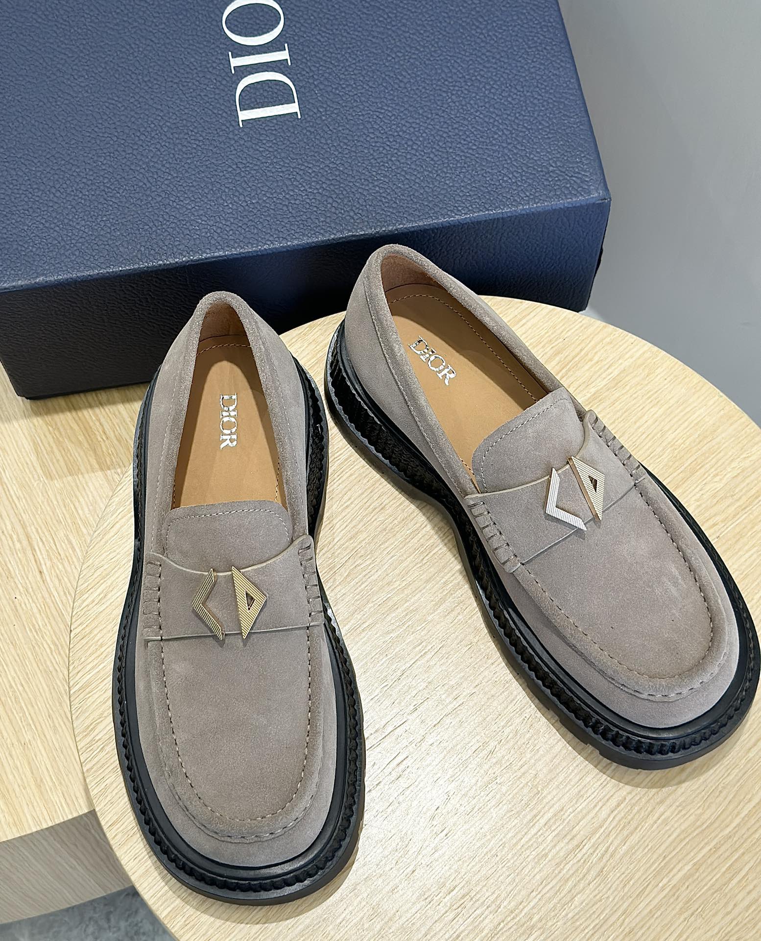 Loafers Cow Leather Black L-s
