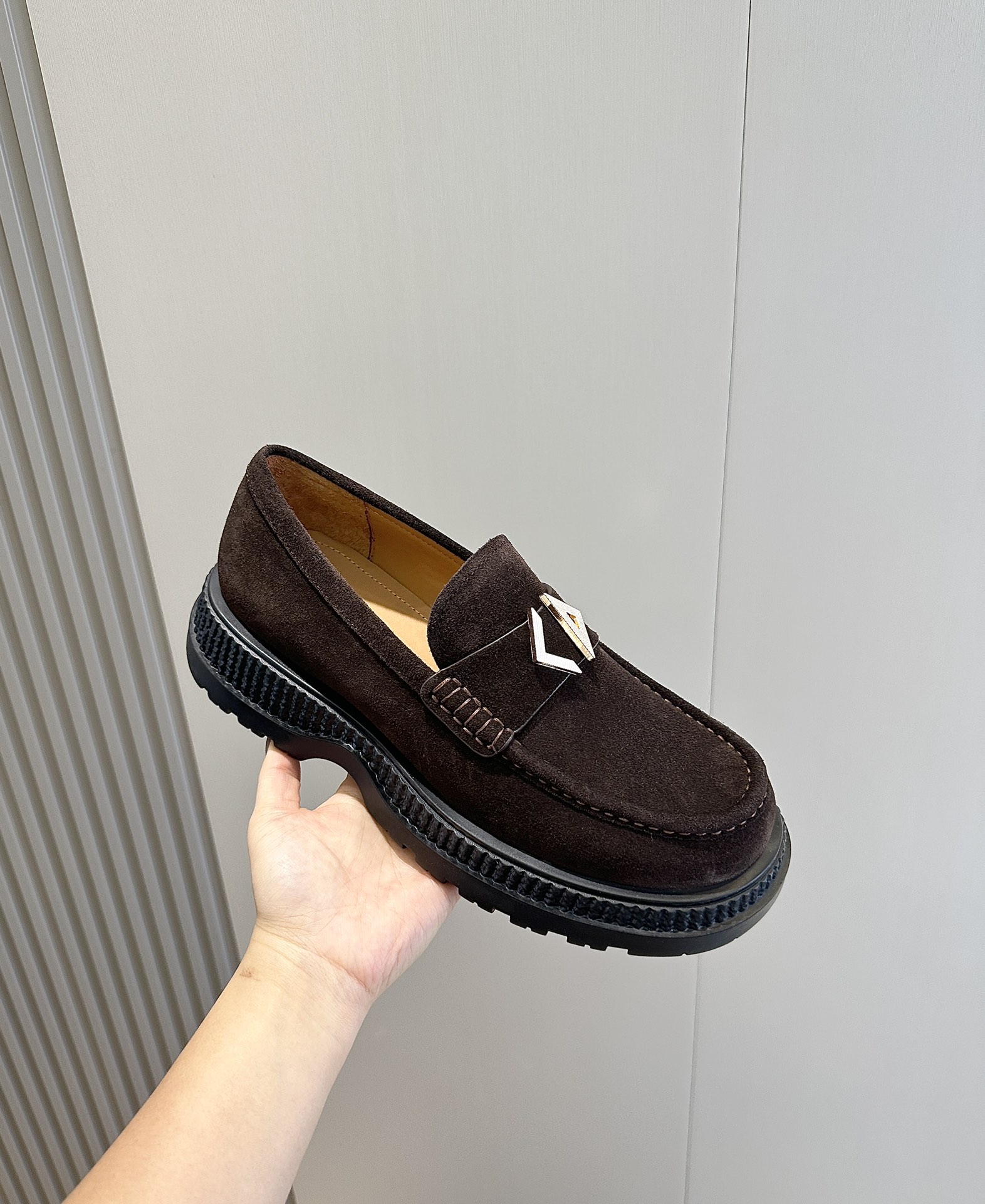 Loafers Cow Leather Black L-s