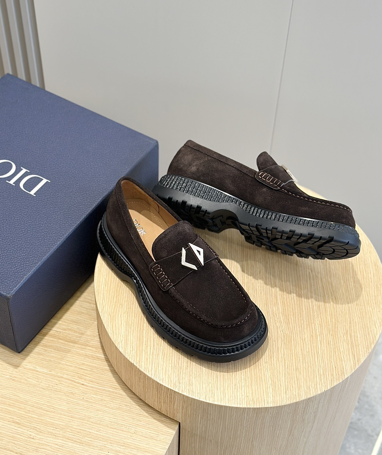 Loafers Cow Leather Black L-s