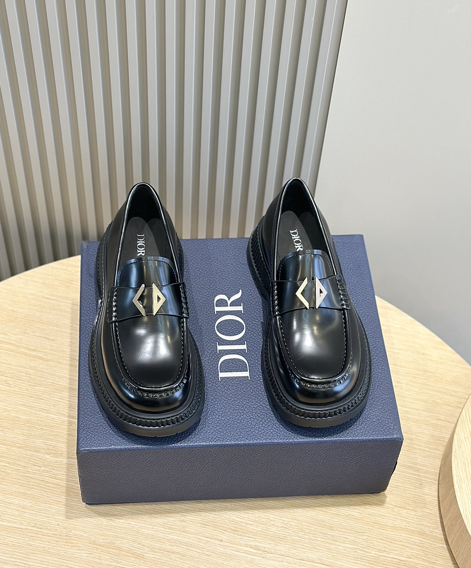 Loafers Cow Leather Black L-s