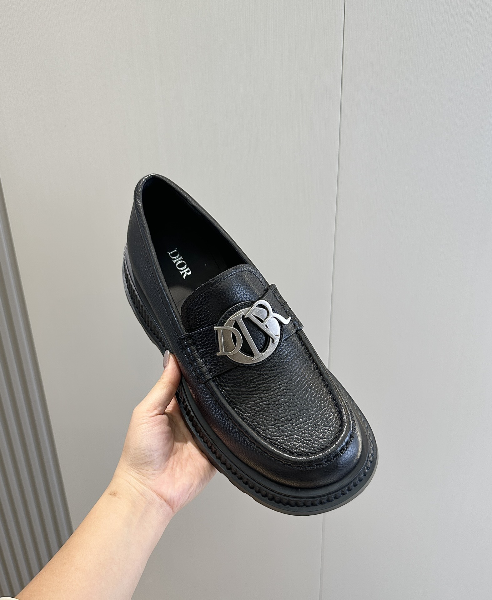 Loafers Cow Leather Black L-s