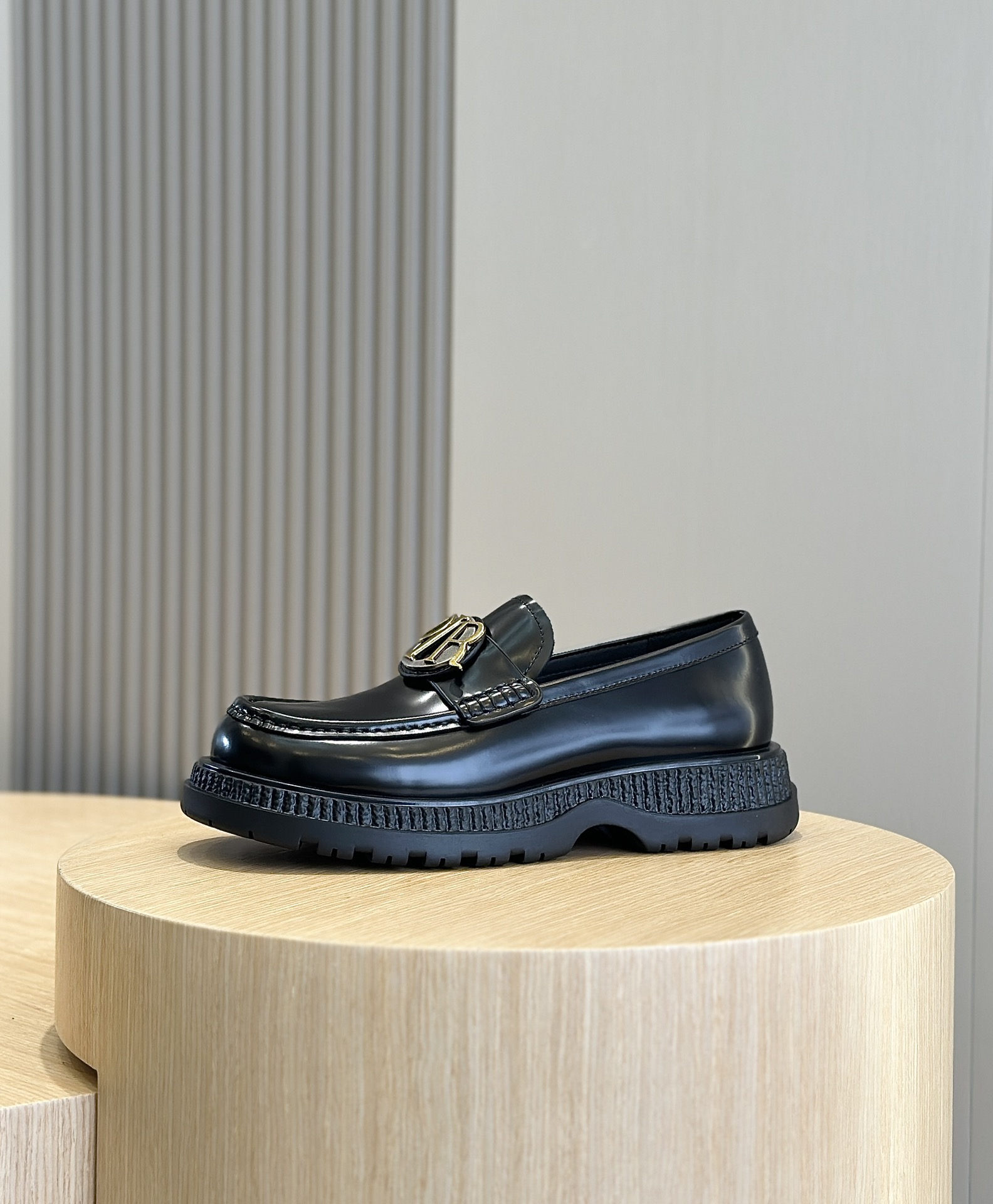 Dior Male Leather Shoes Cow Leather Brown L-s