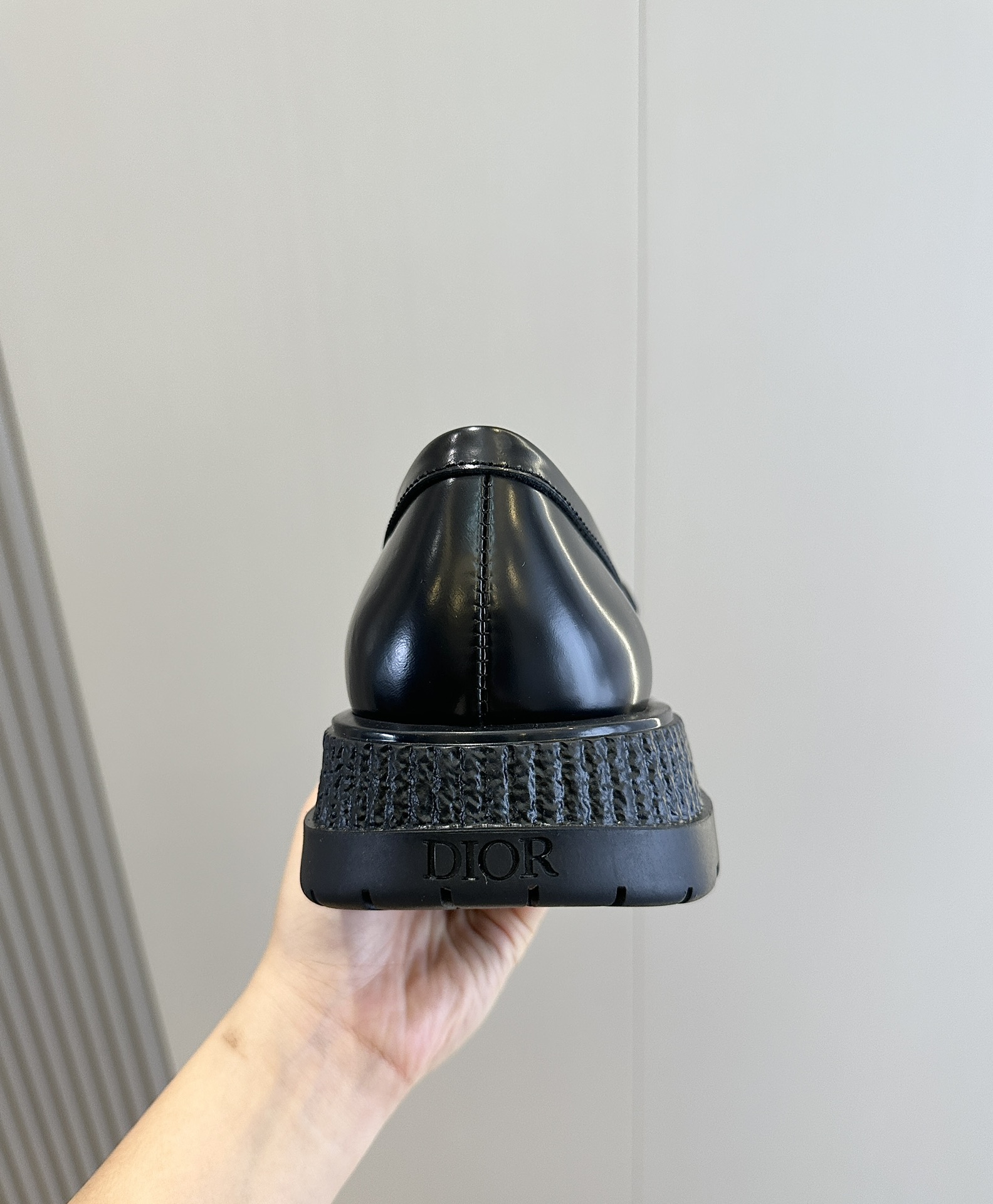 Dior Male Leather Shoes Cow Leather Brown L-s