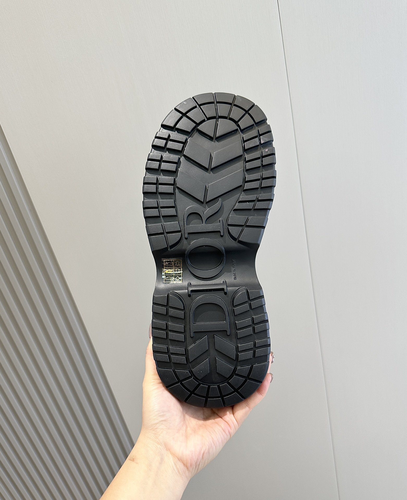 Dior Male Leather Shoes Cow Leather Brown L-s