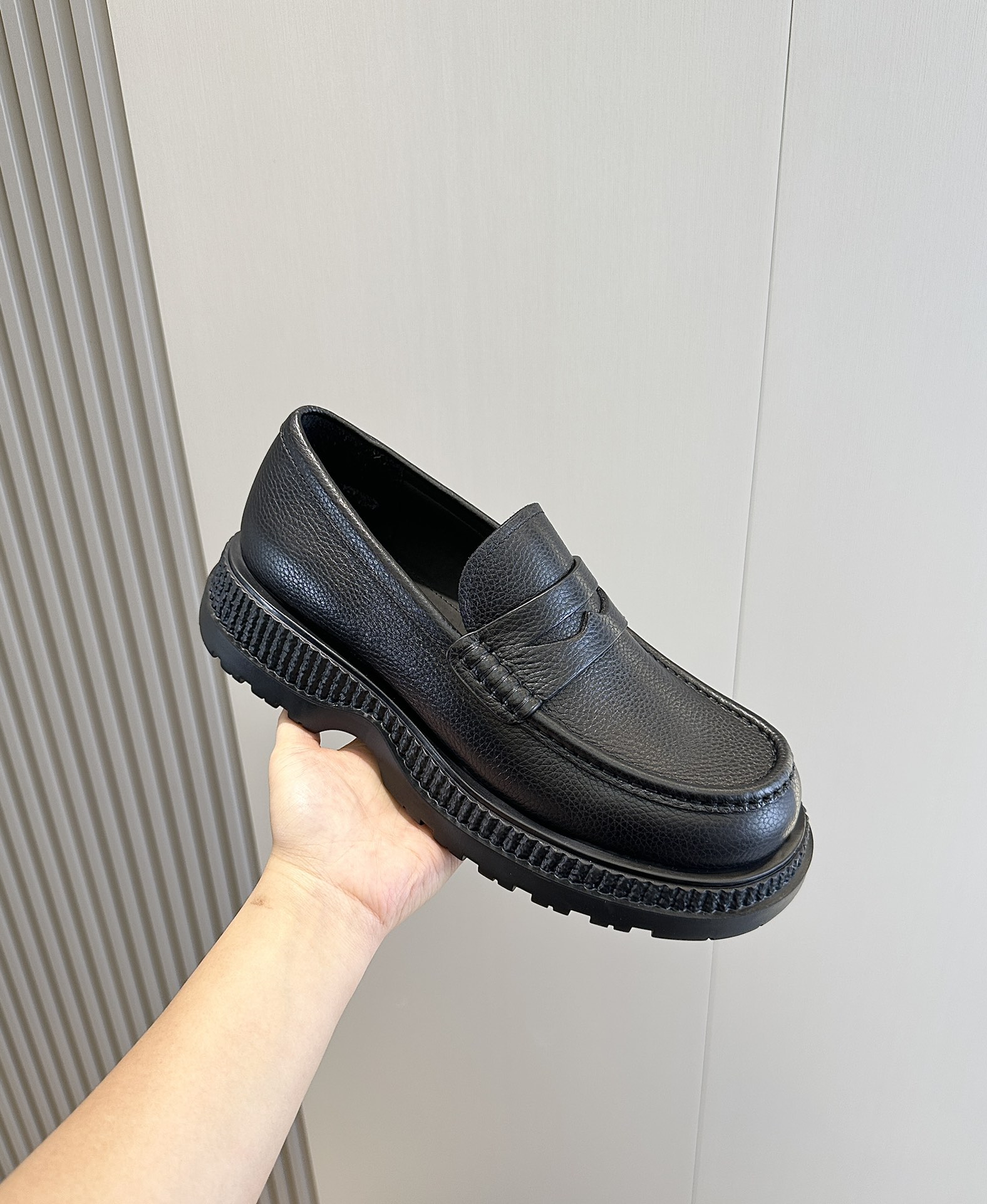 Dior Male Leather Shoes Cow Leather Brown L-s