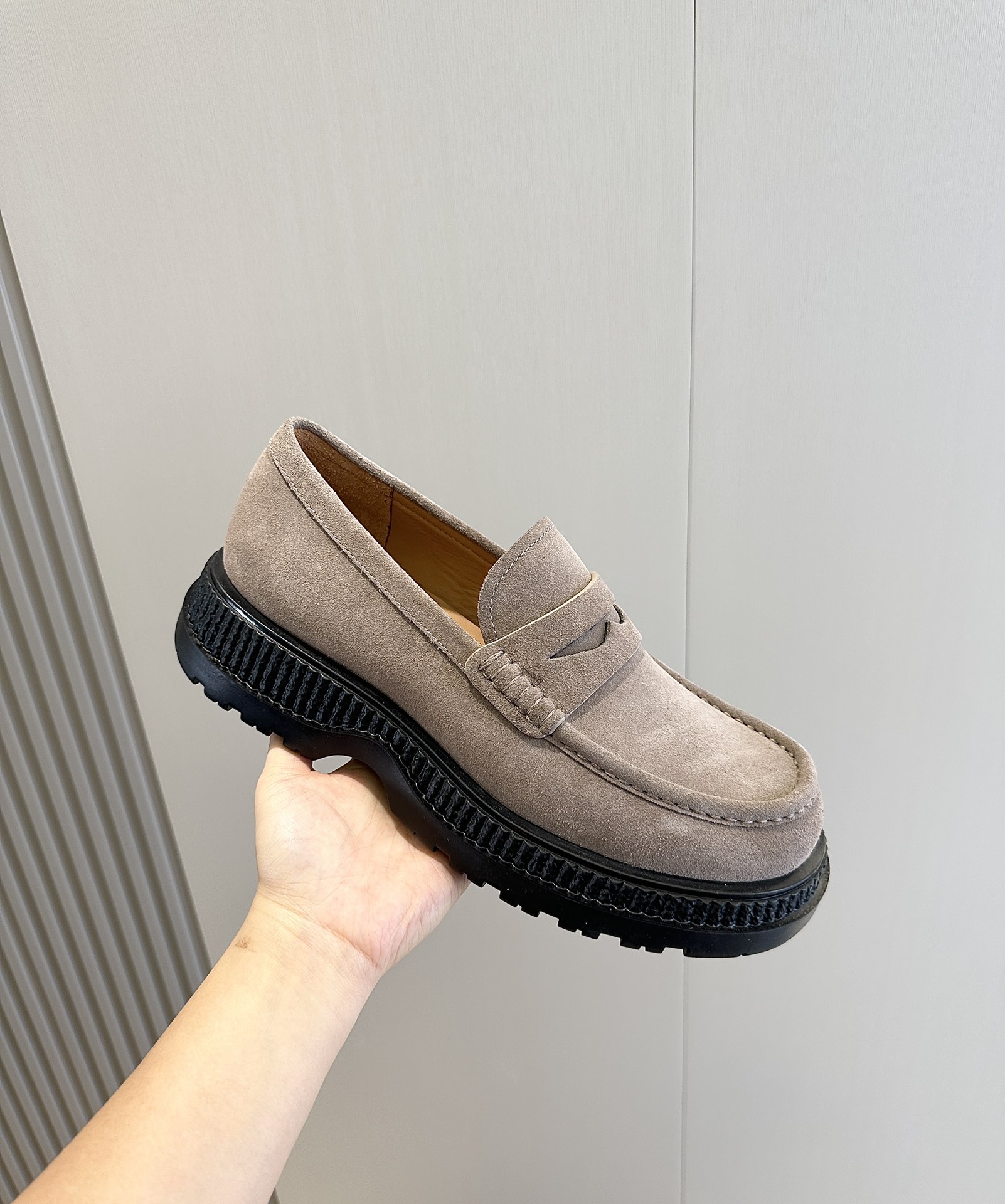 Dior Male Leather Shoes Cow Leather Brown L-s