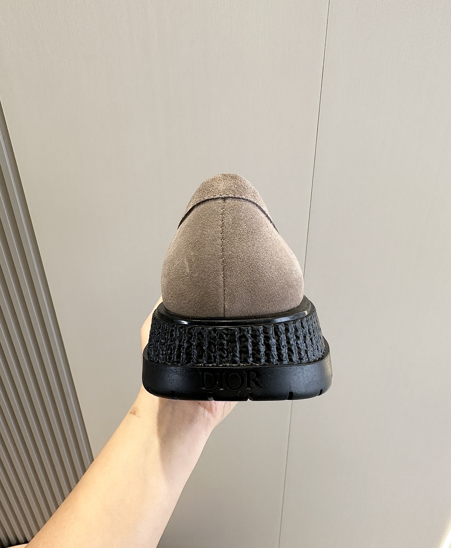 Dior Male Leather Shoes Cow Leather Brown L-s