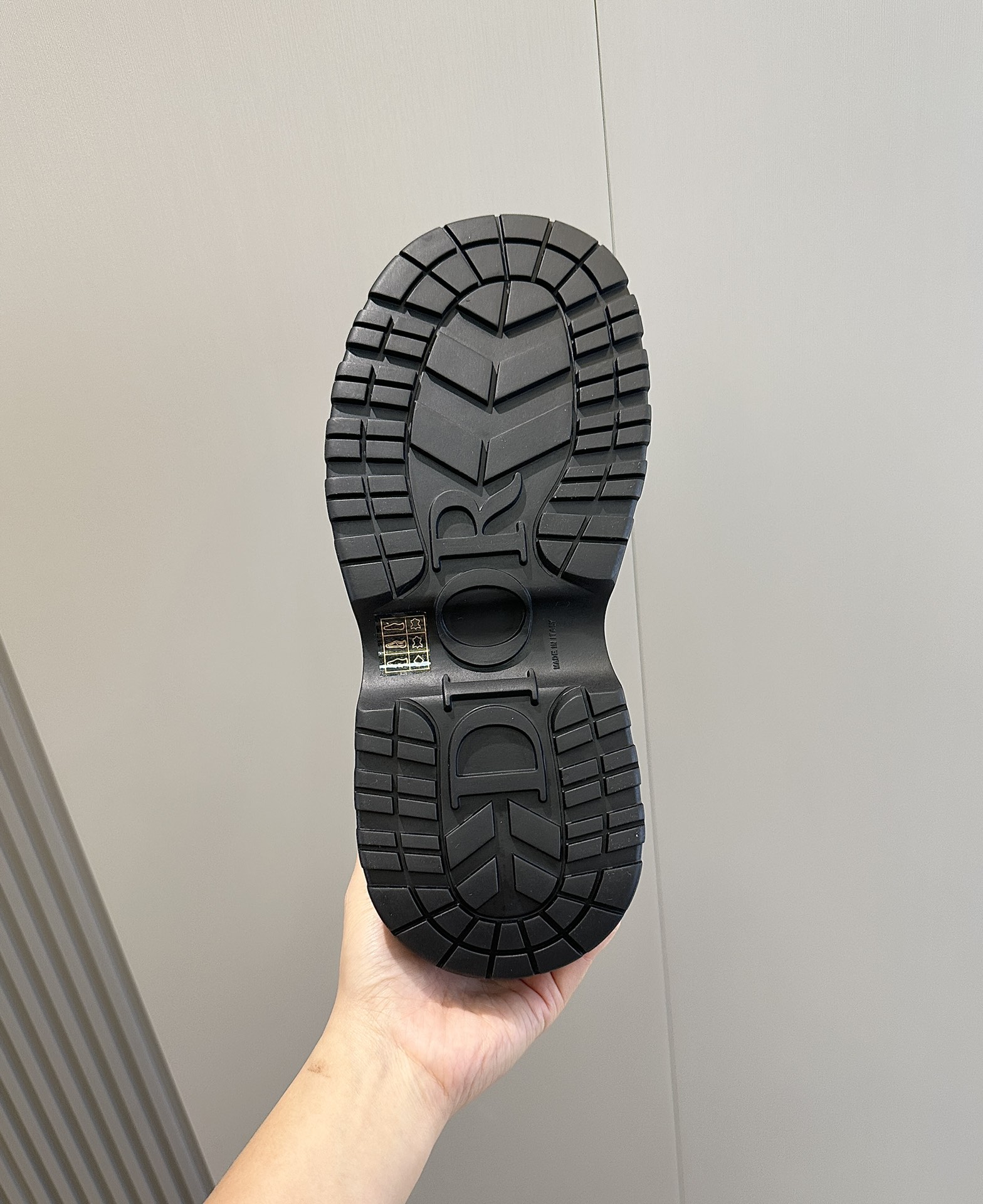 Dior Male Leather Shoes Cow Leather Brown L-s