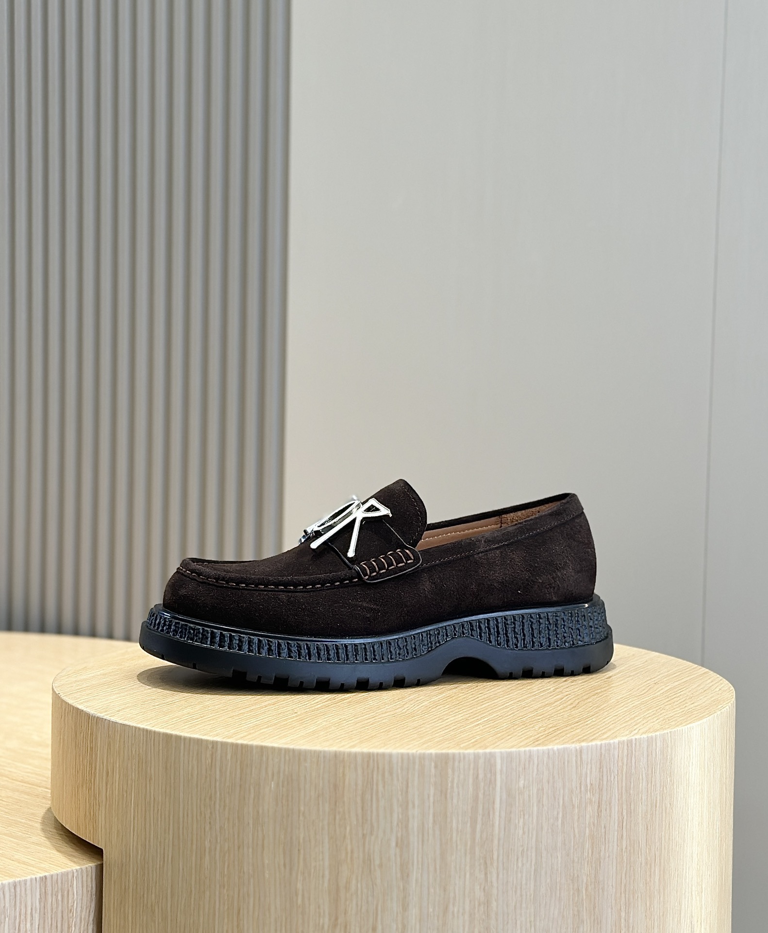Loafers Cow Leather Black L-s