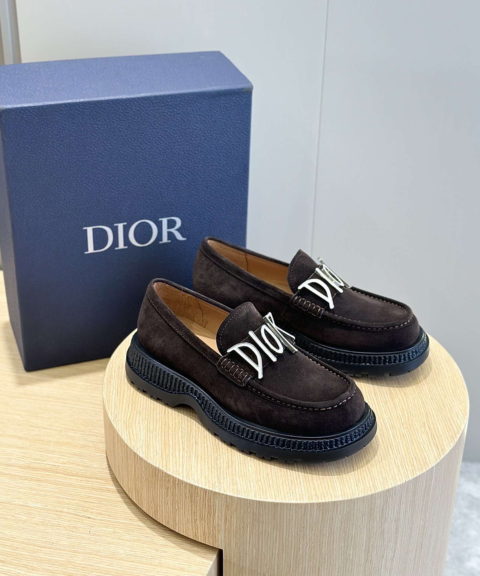 Loafers Cow Leather Black L-s
