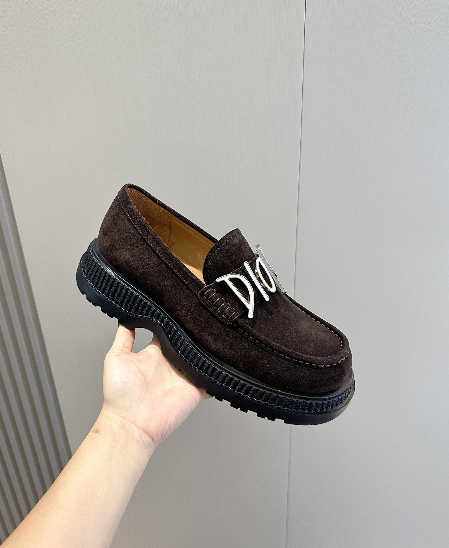 Loafers Cow Leather Black L-s