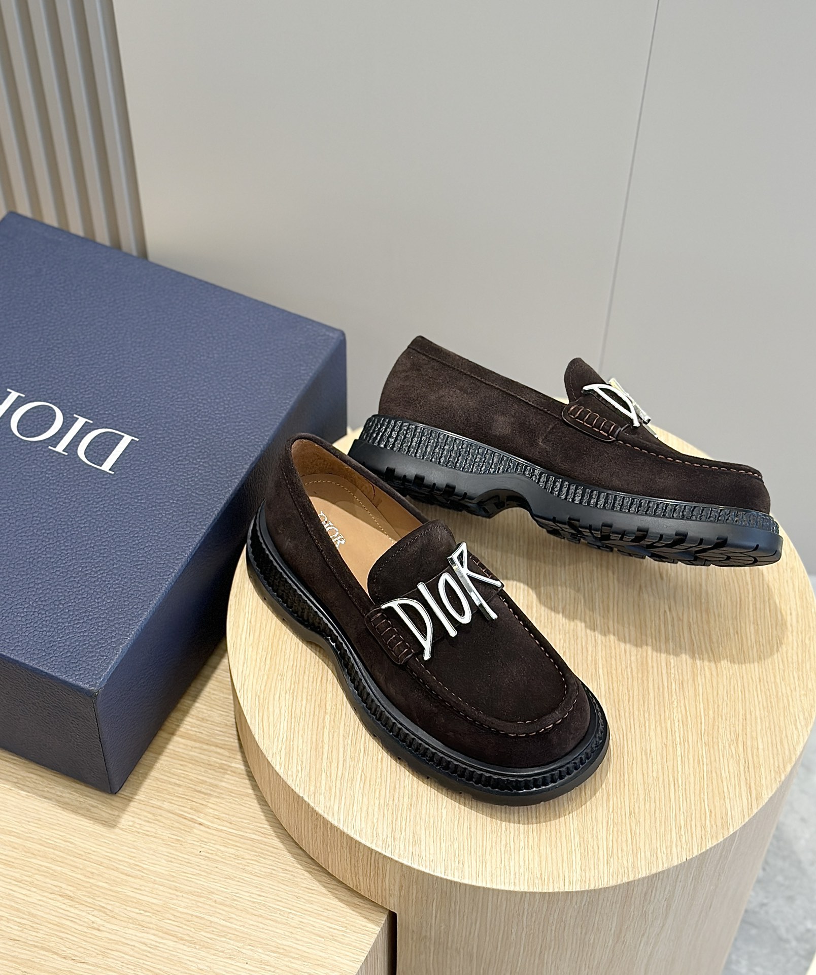 Loafers Cow Leather Black L-s