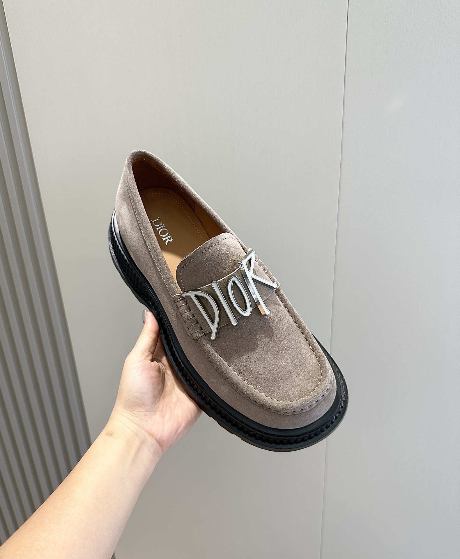 Loafers Cow Leather Black L-s