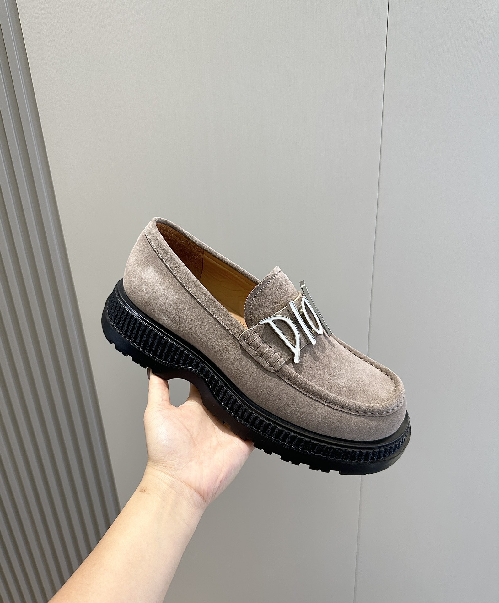 Loafers Cow Leather Black L-s