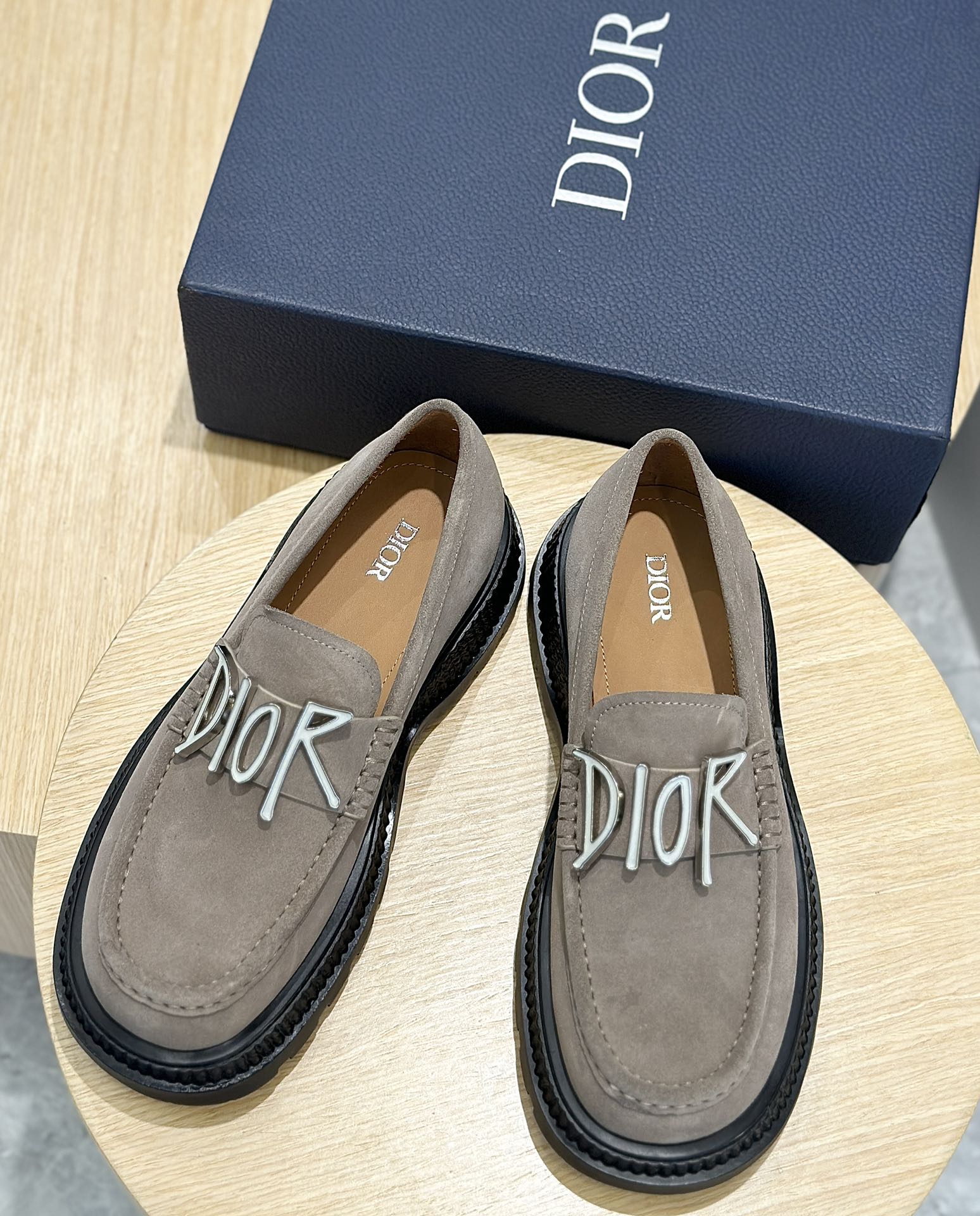 Loafers Cow Leather Black L-s