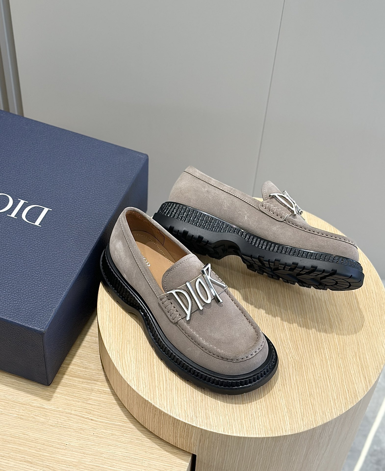 Loafers Cow Leather Black L-s