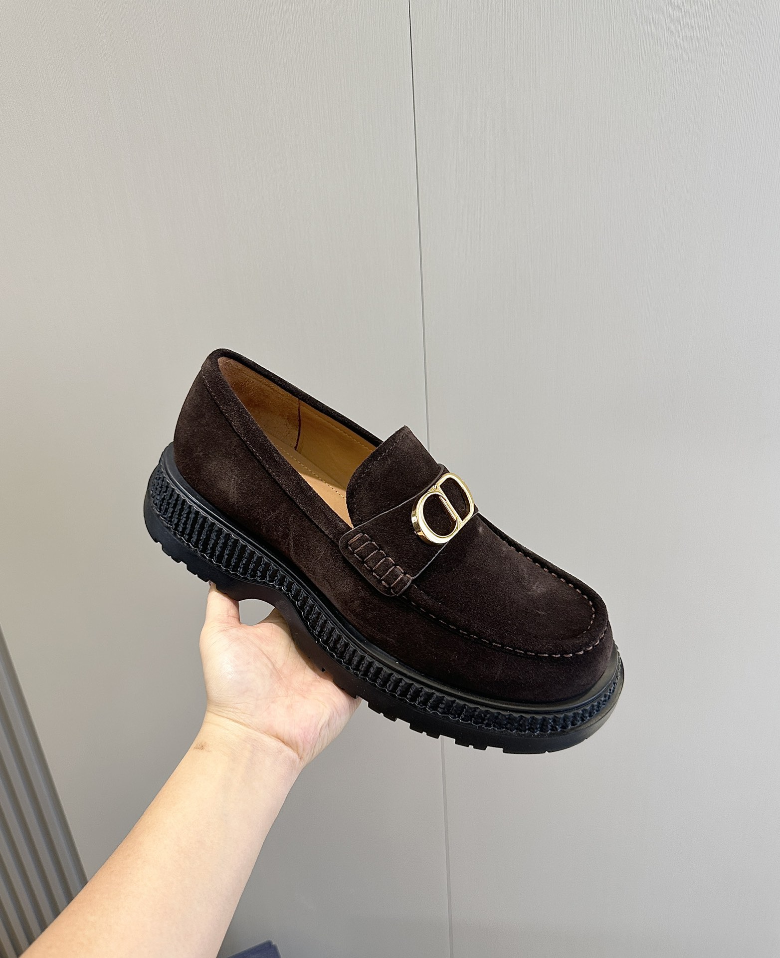 Loafers Cow Leather Black L-s
