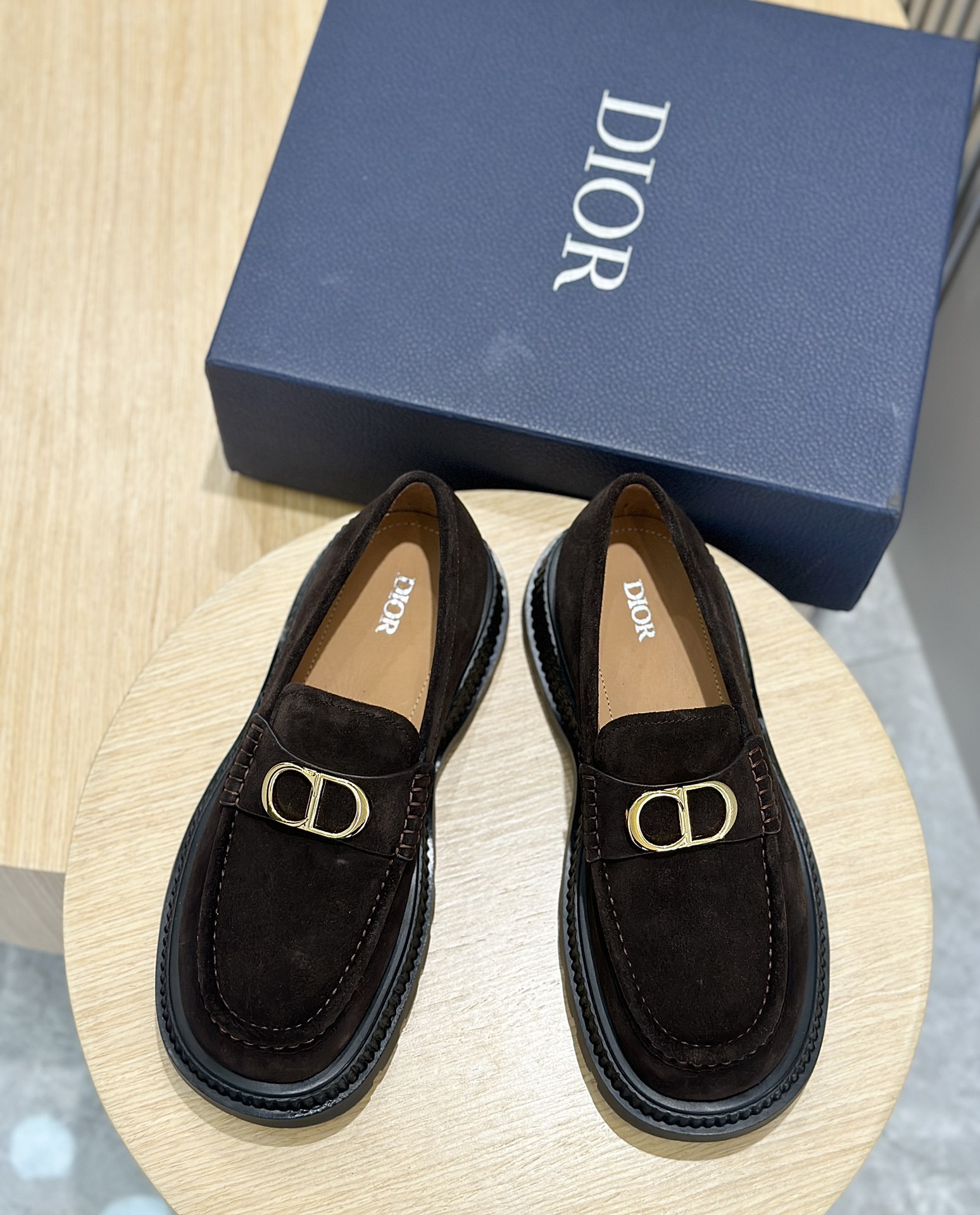Loafers Cow Leather Black L-s