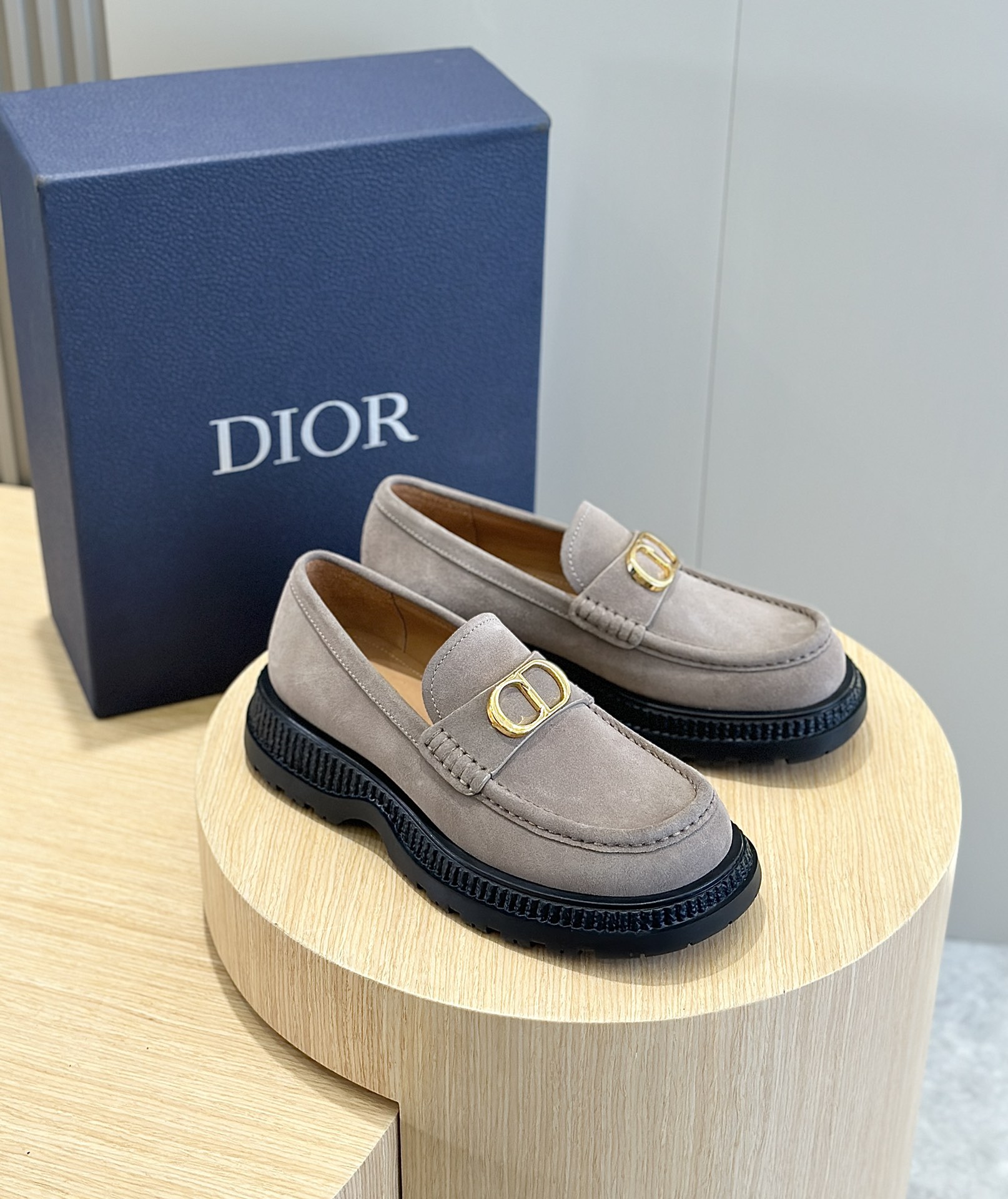 Loafers Cow Leather Black L-s
