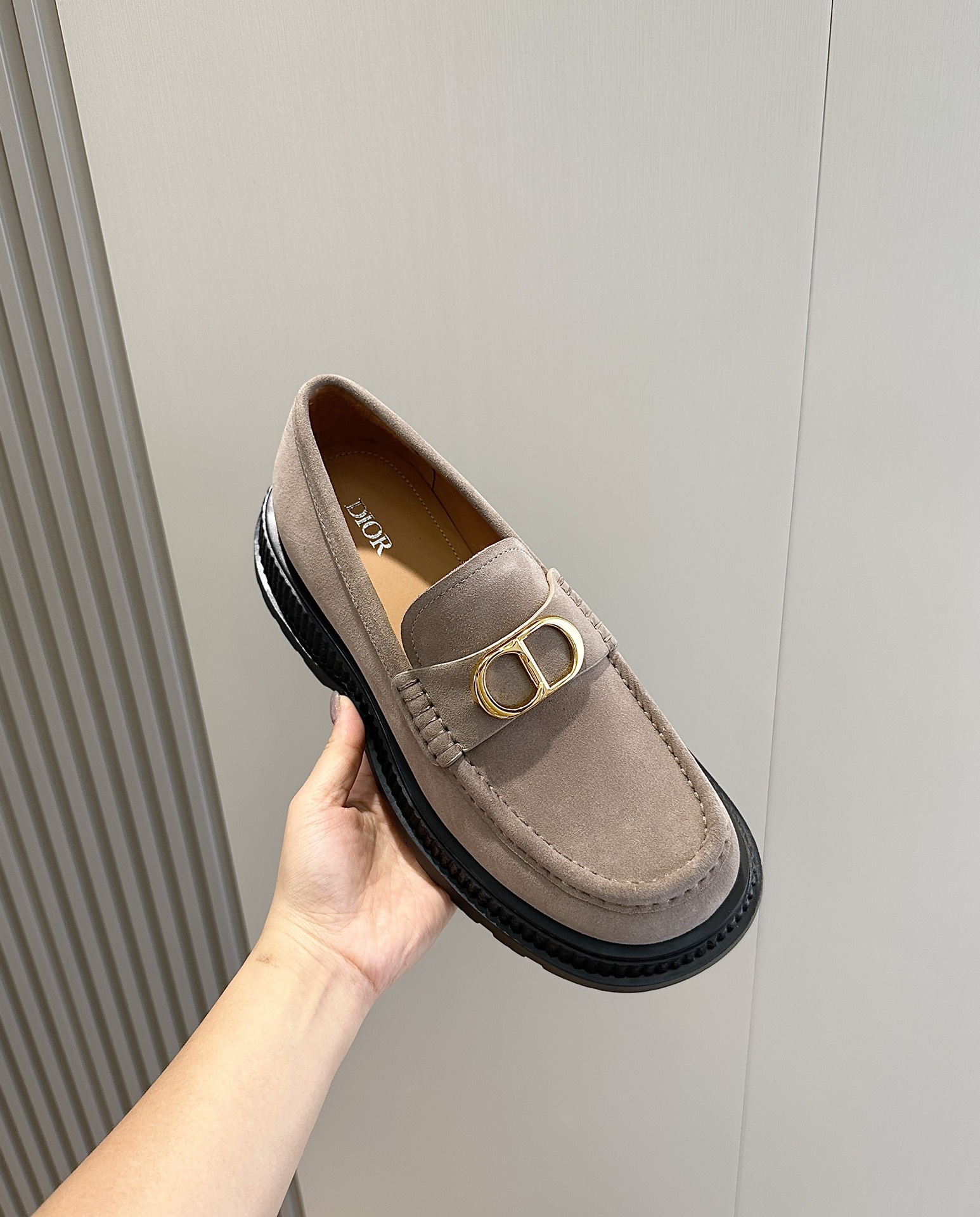 Loafers Cow Leather Black L-s