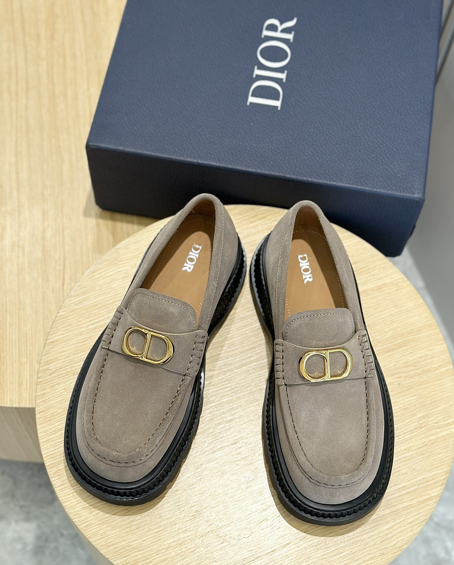 Loafers Cow Leather Black L-s