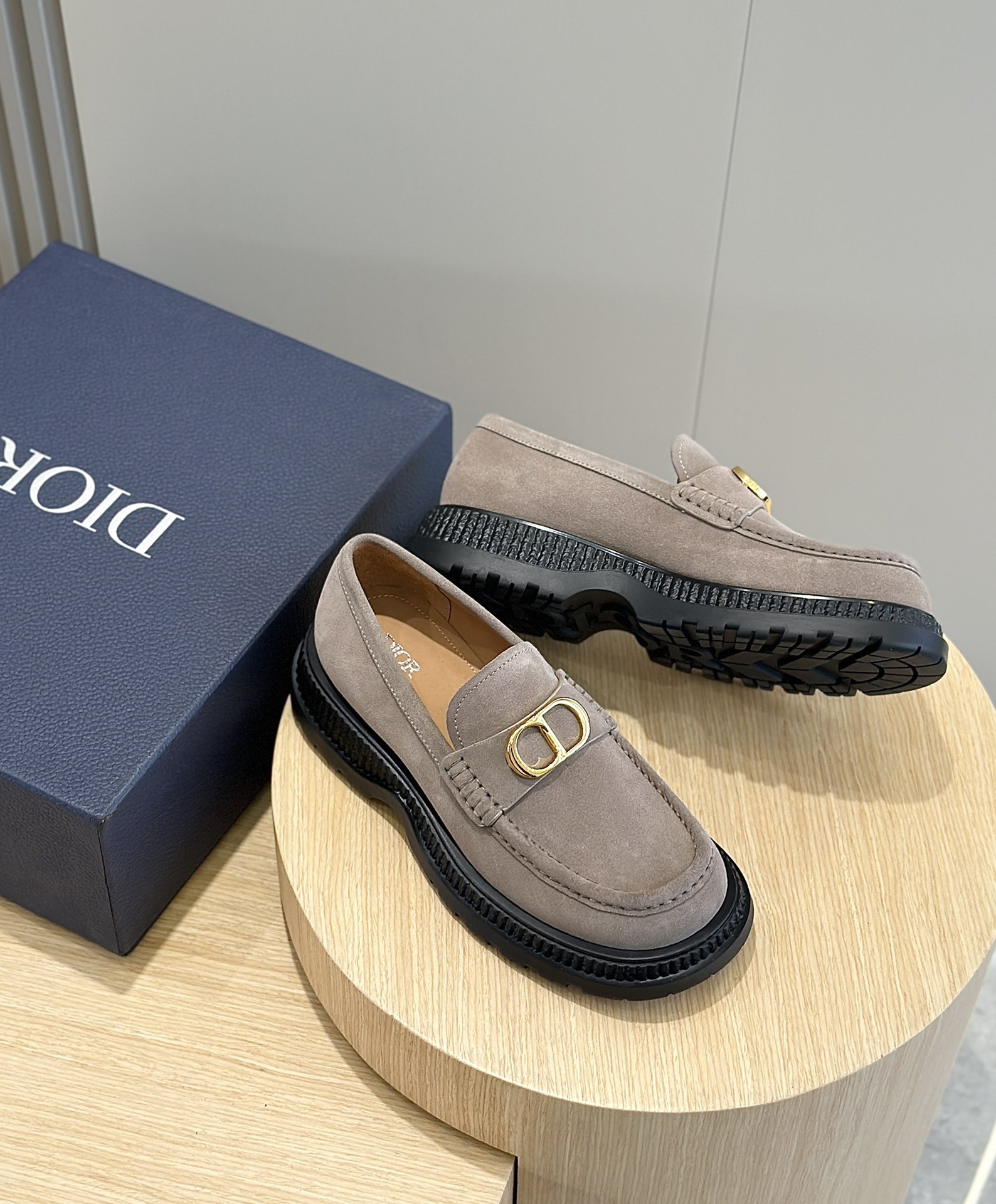 Loafers Cow Leather Black L-s