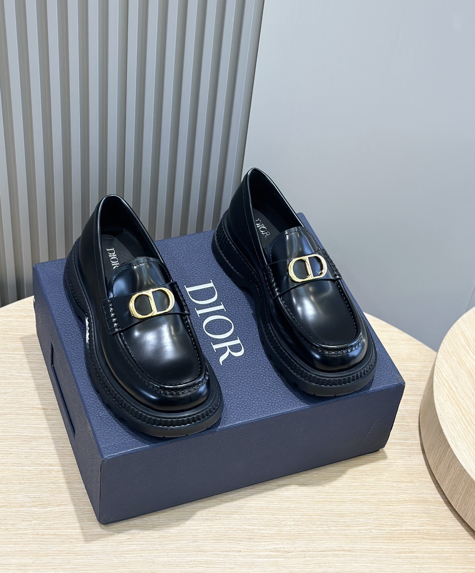 Loafers Cow Leather Black L-s