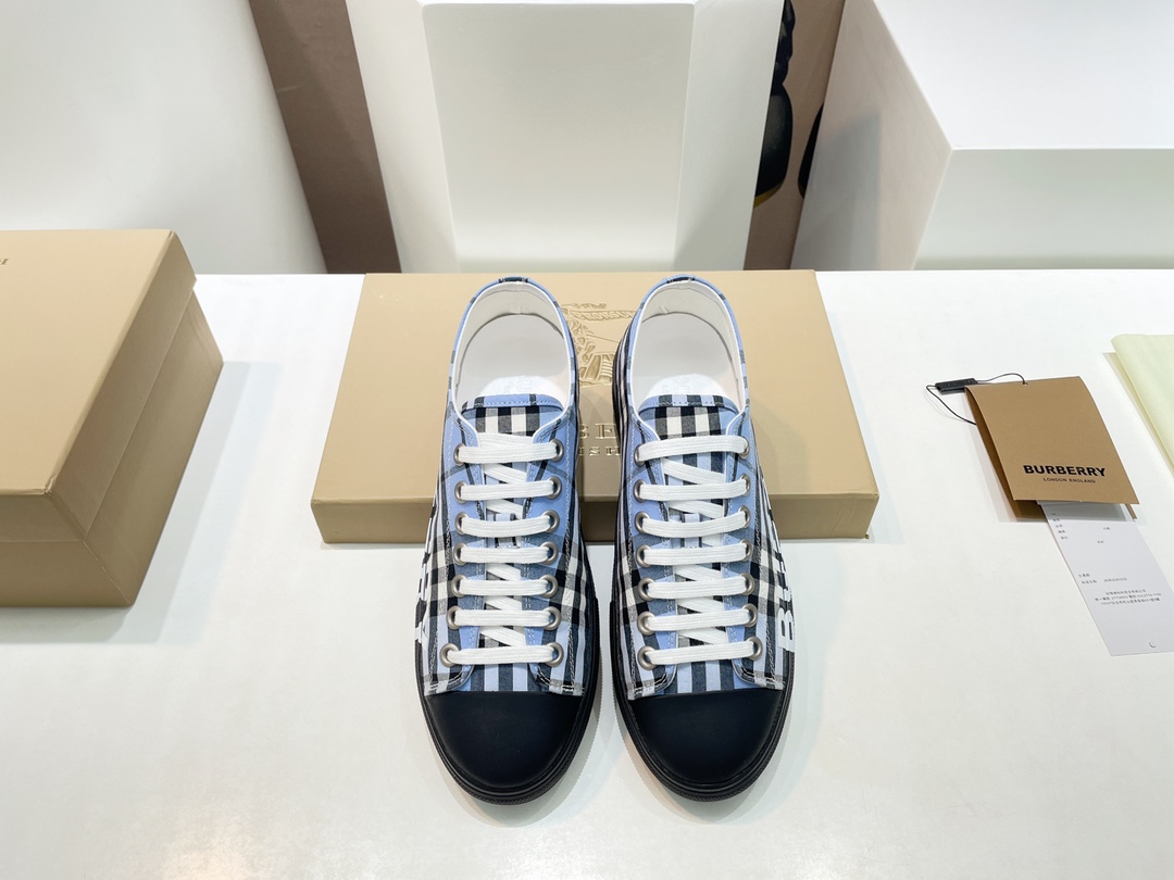 Burberry Male Canvas Shoes Canvas M-l-s