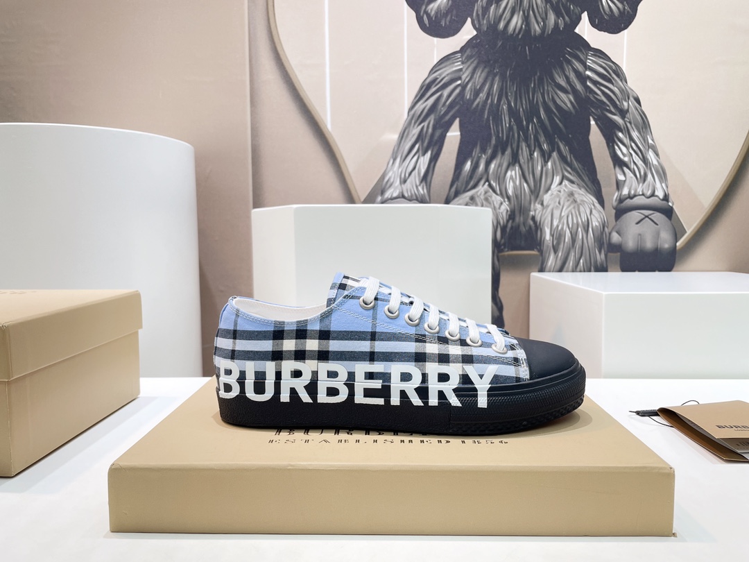 Burberry Male Canvas Shoes Canvas M-l-s