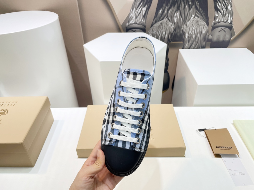 Burberry Male Canvas Shoes Canvas M-l-s