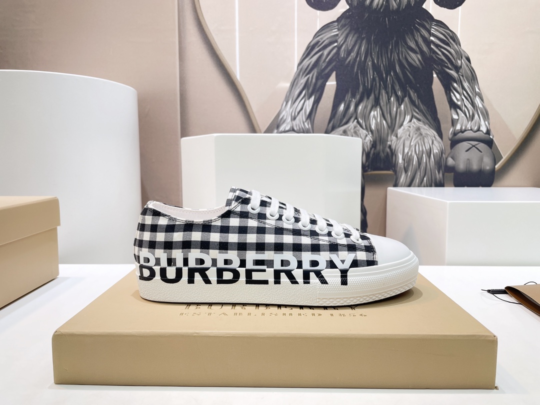 Burberry Male Canvas Shoes Canvas M-l-s