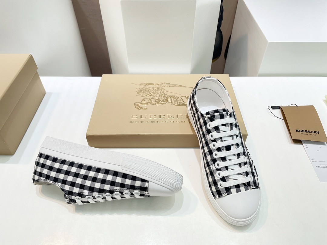 Burberry Male Canvas Shoes Canvas M-l-s